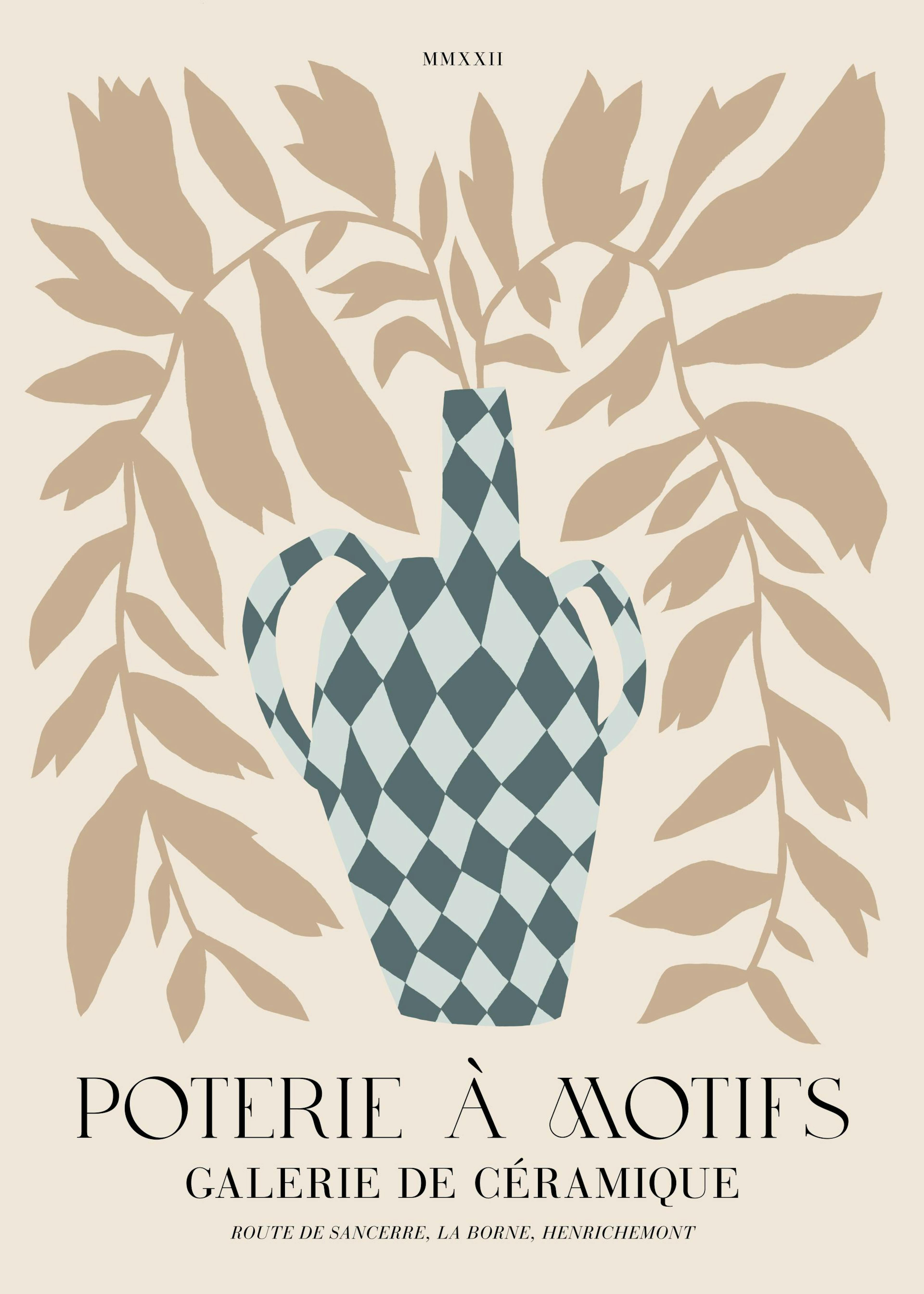 Poterie à Motifs No1 Print 0