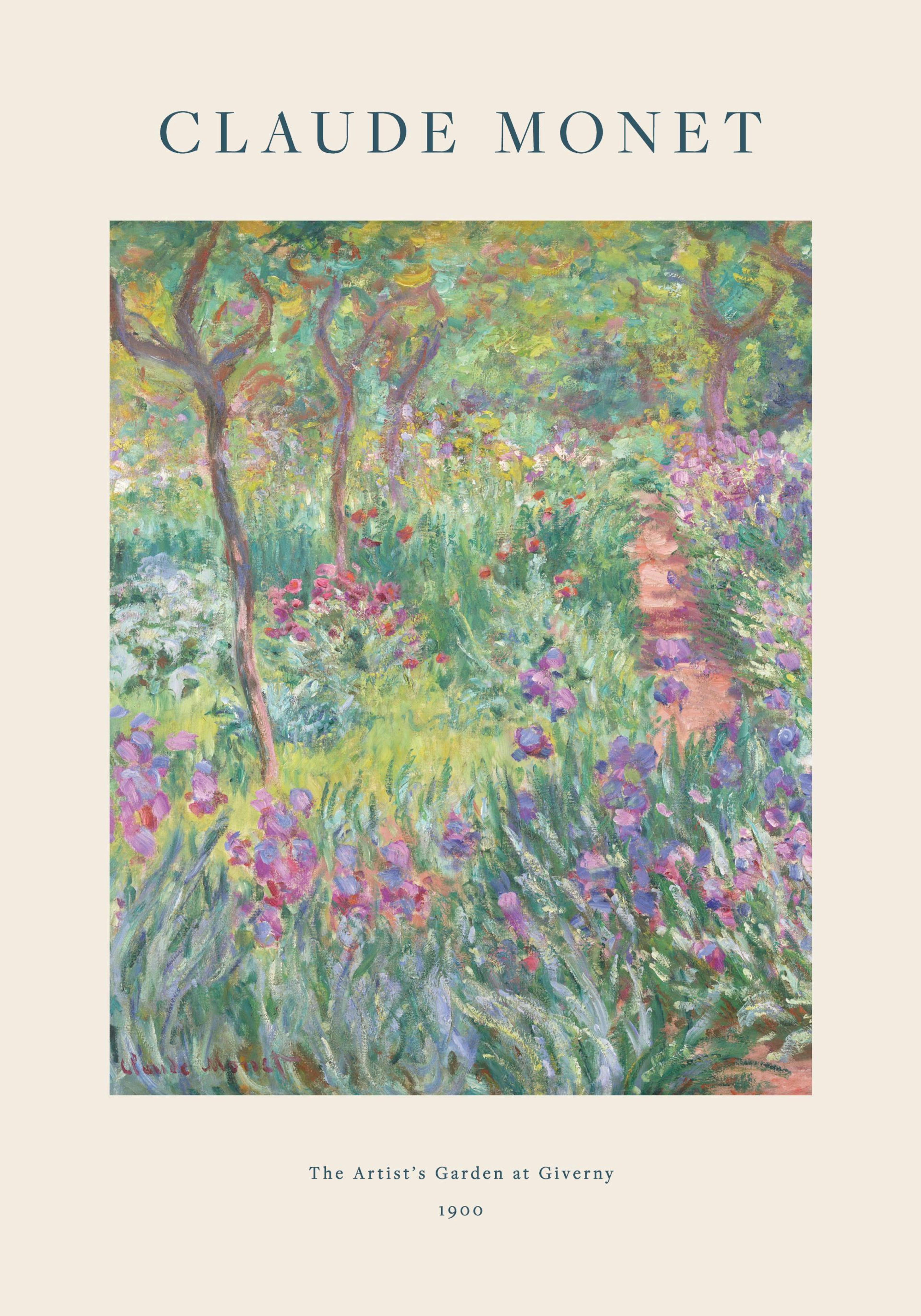 Monet - The Artist's Garden at Giverny Print 0