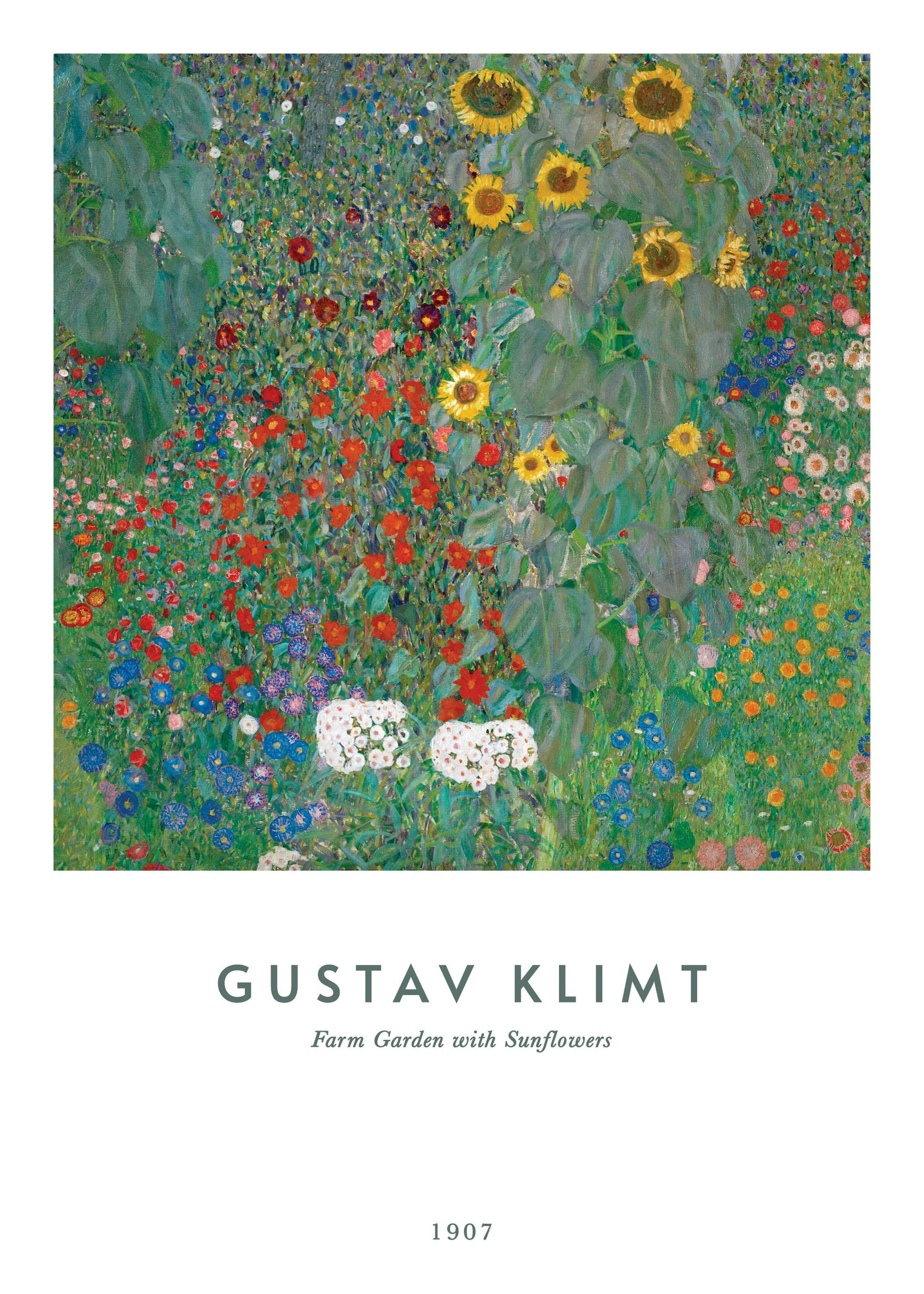 Gustav Klimt - Farm Garden with Sunflowers 0