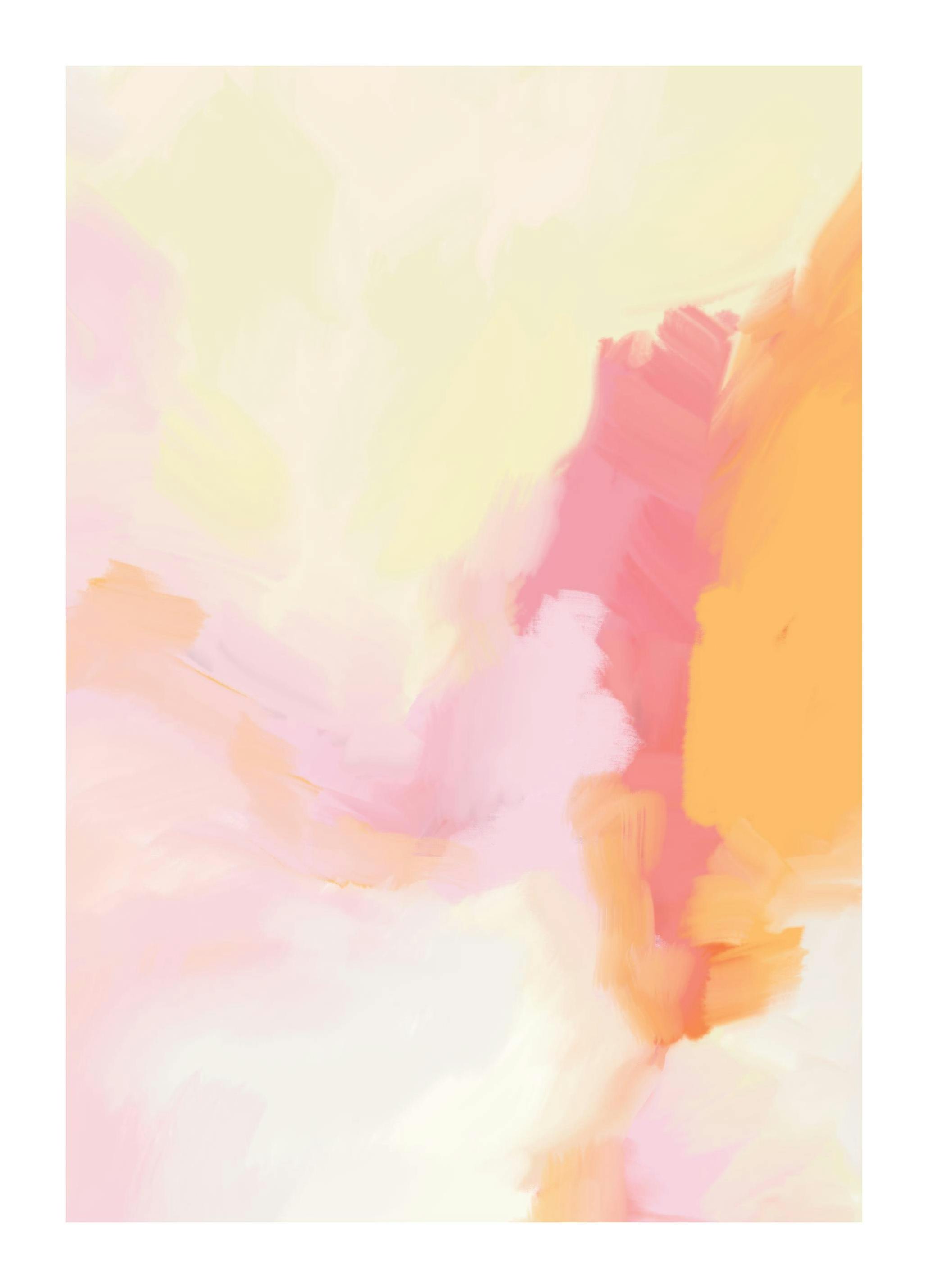 Painterly Expression No1 Affiche (30x40 cm) - Affiches d'art abstrait