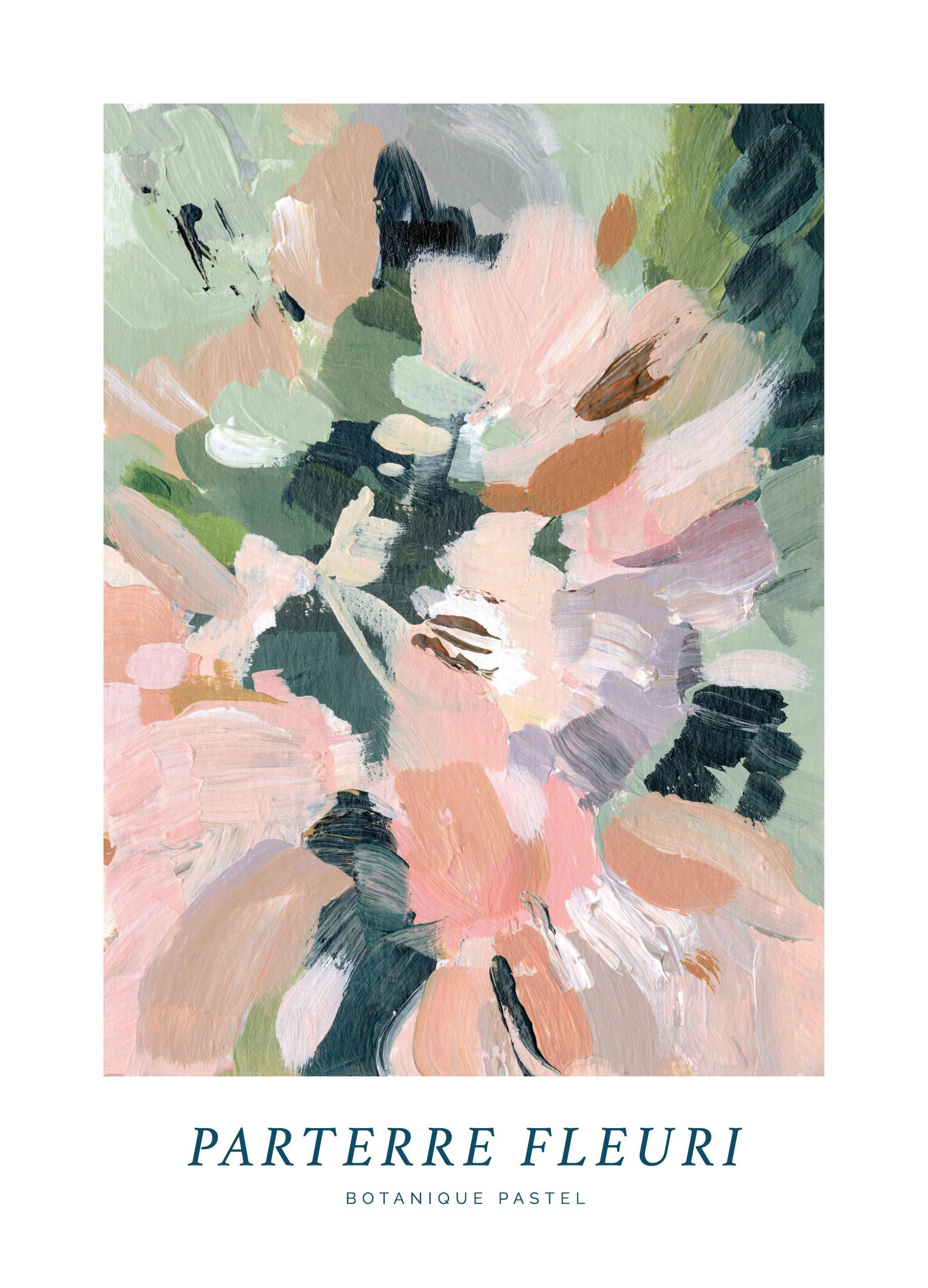 Parterre Fleuri Poster (70x100 cm)