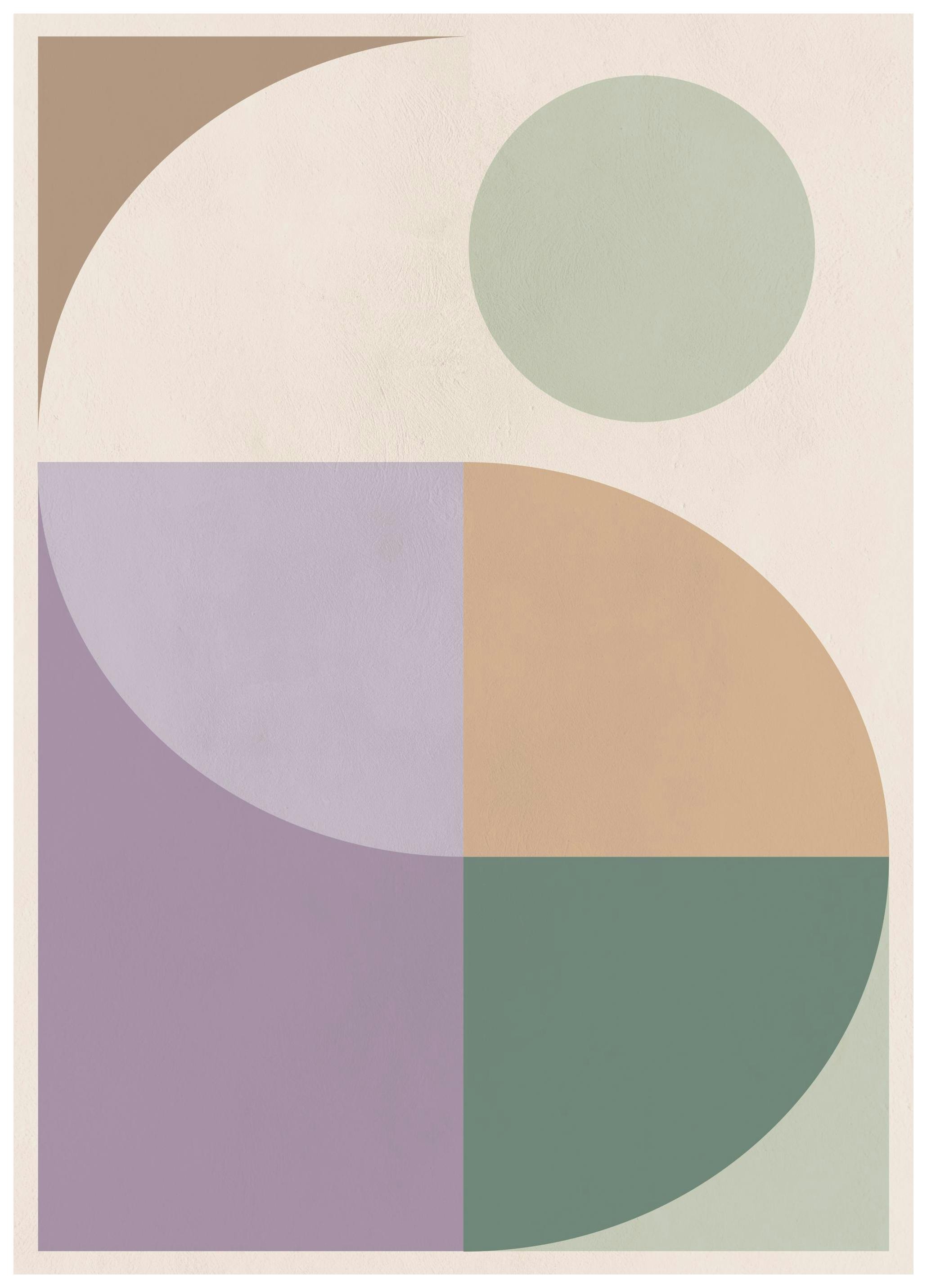 Colorful Shapes No2 Poster (30x40 cm)