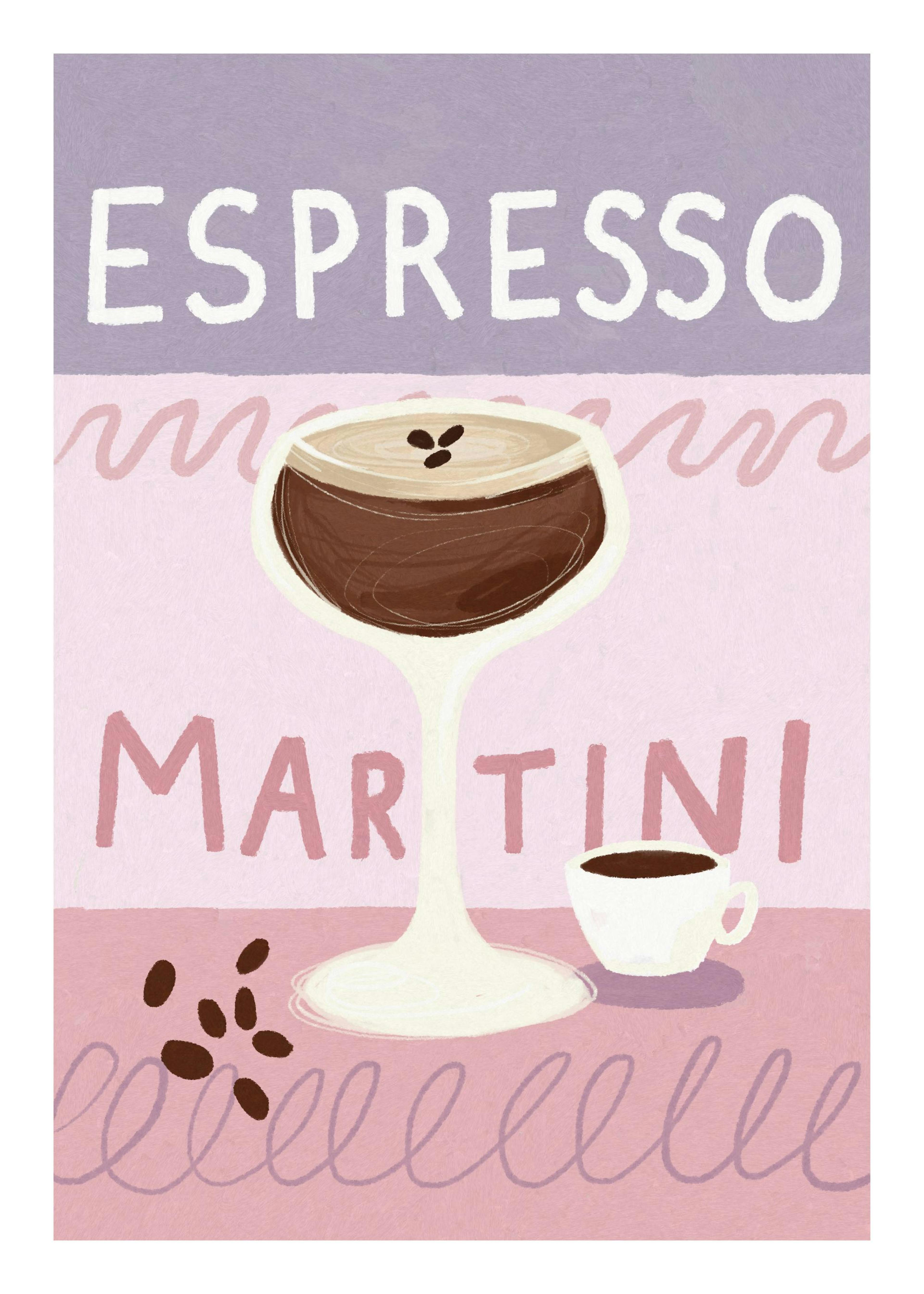 Espresso Martini Cocktail Plakat 0