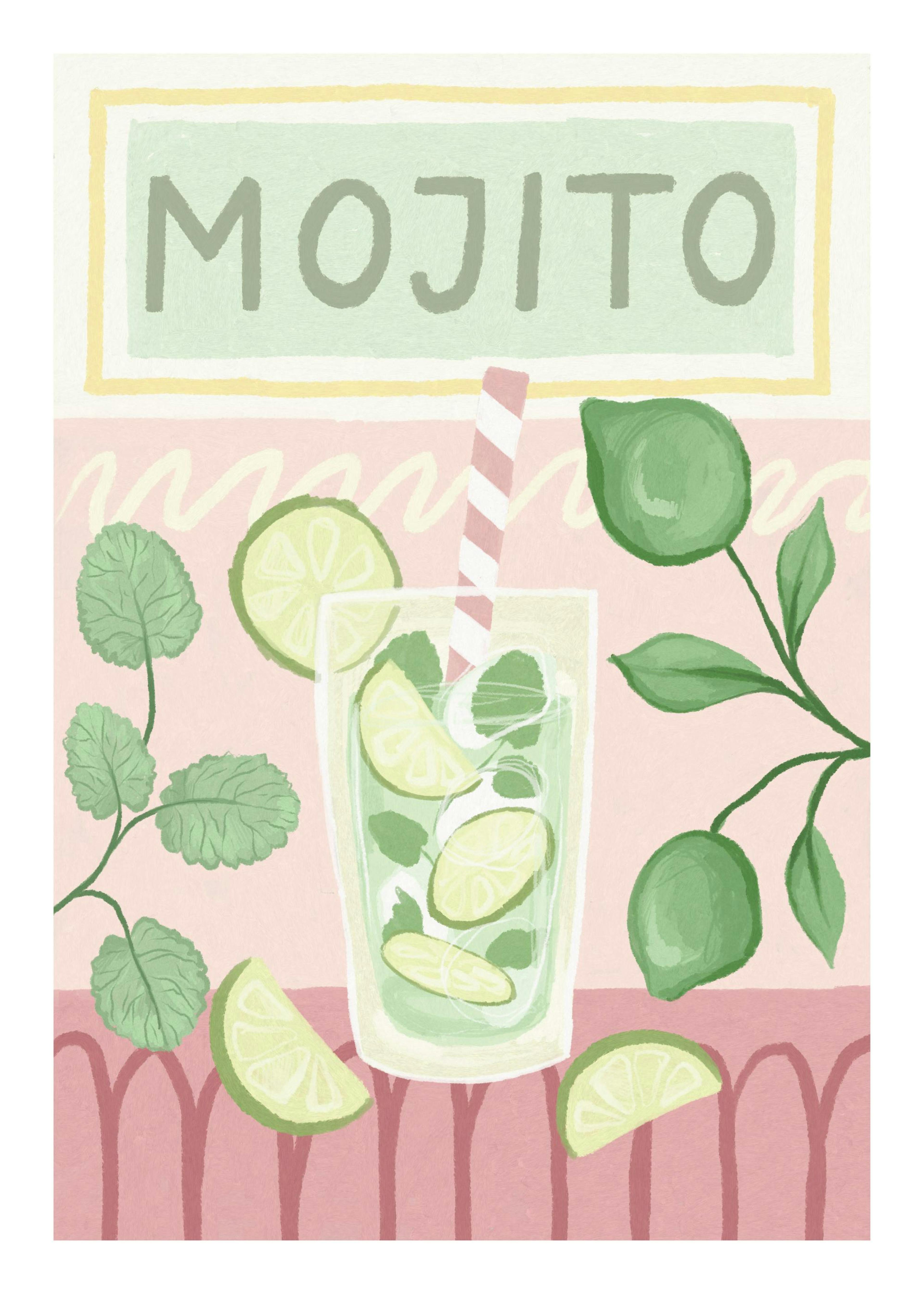 Mojito Cocktail Print 0