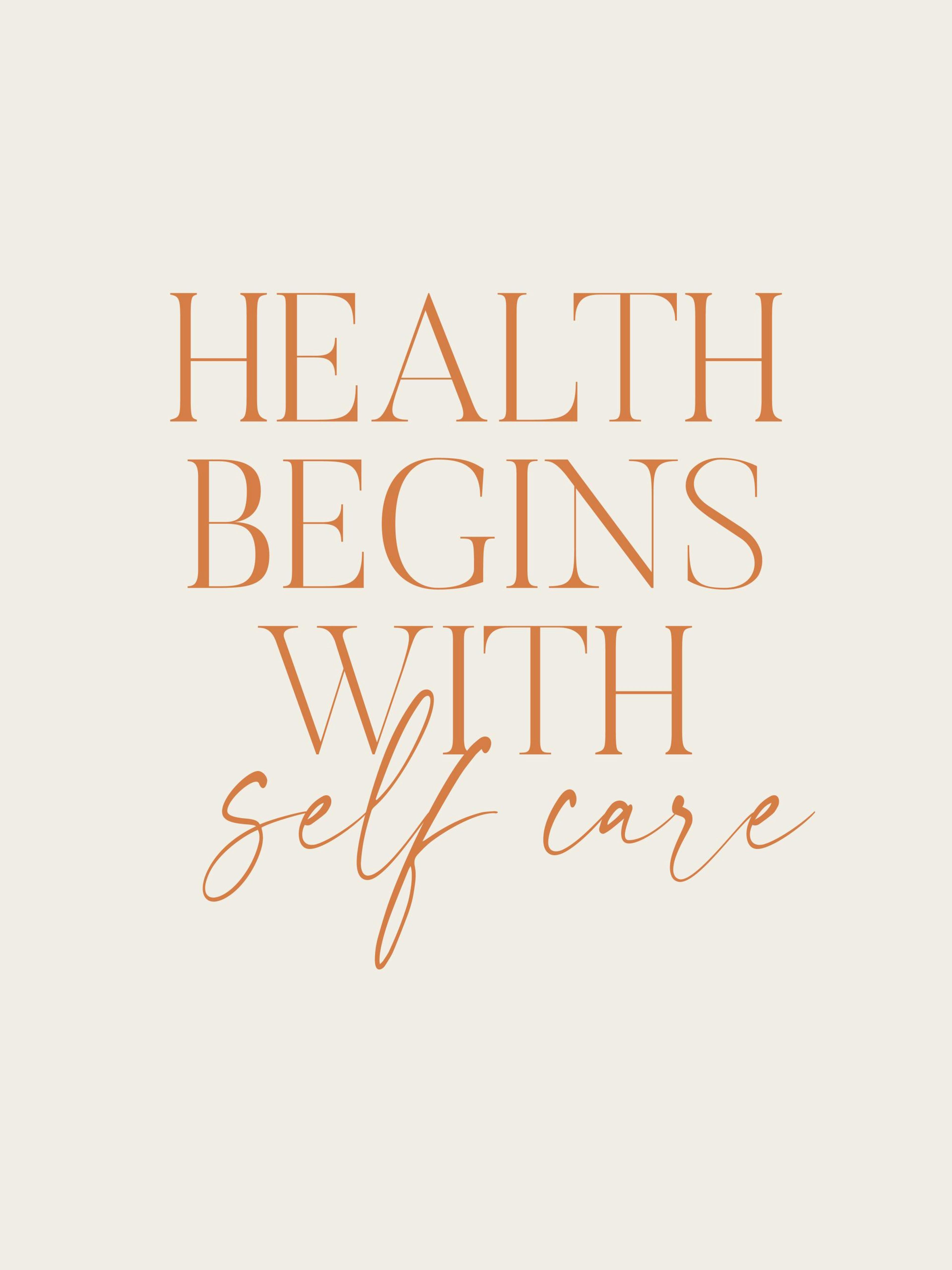 Self Care Plakat 0