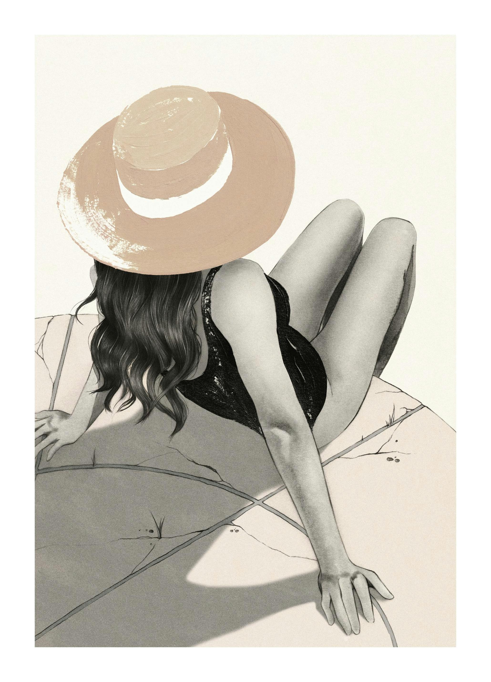 Chillin' in the Sun No1 Print (70x100 cm)