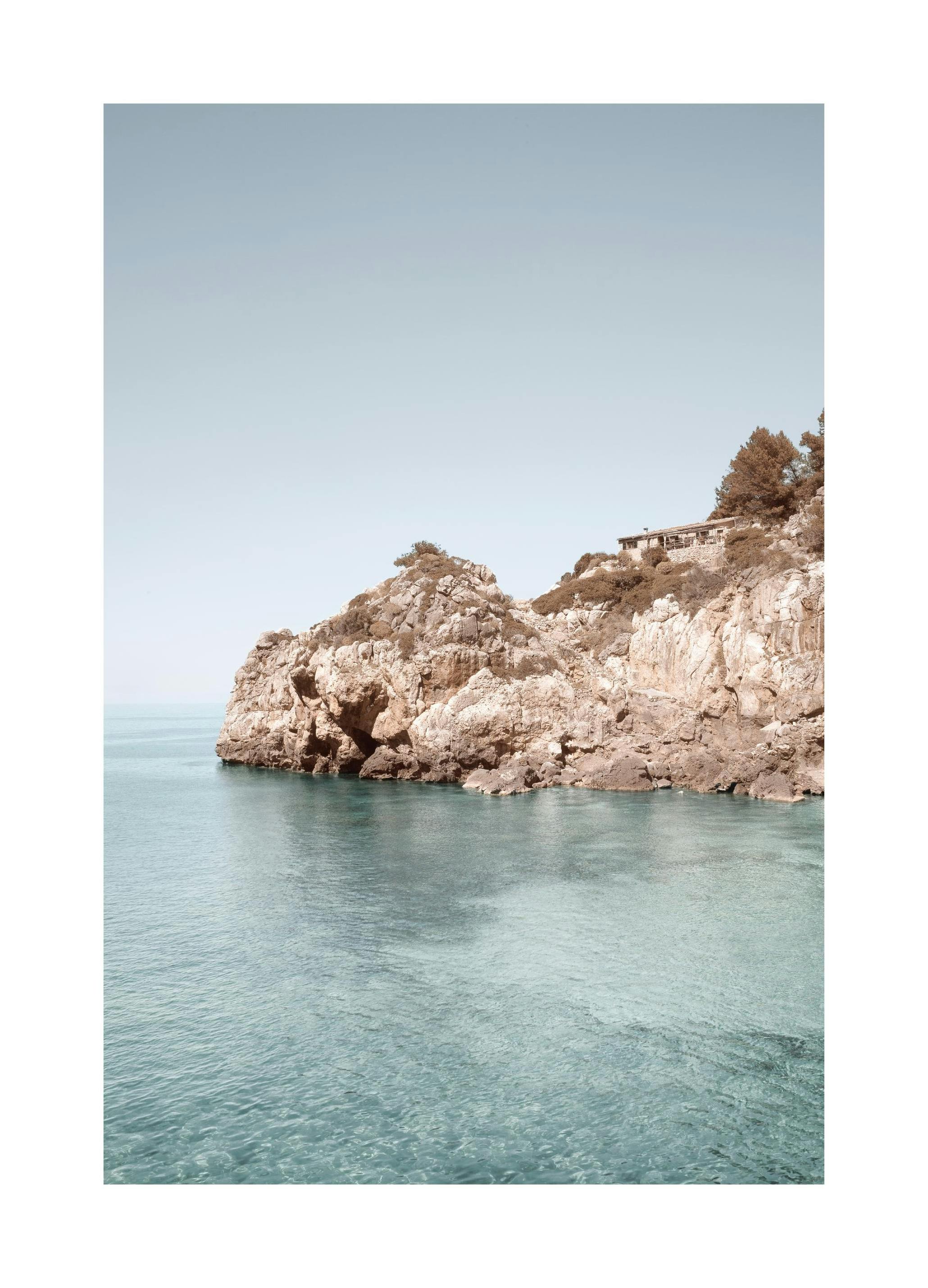 Prints - Mallorca Cliff View Print (30x40 cm) - Seas & oceans prints