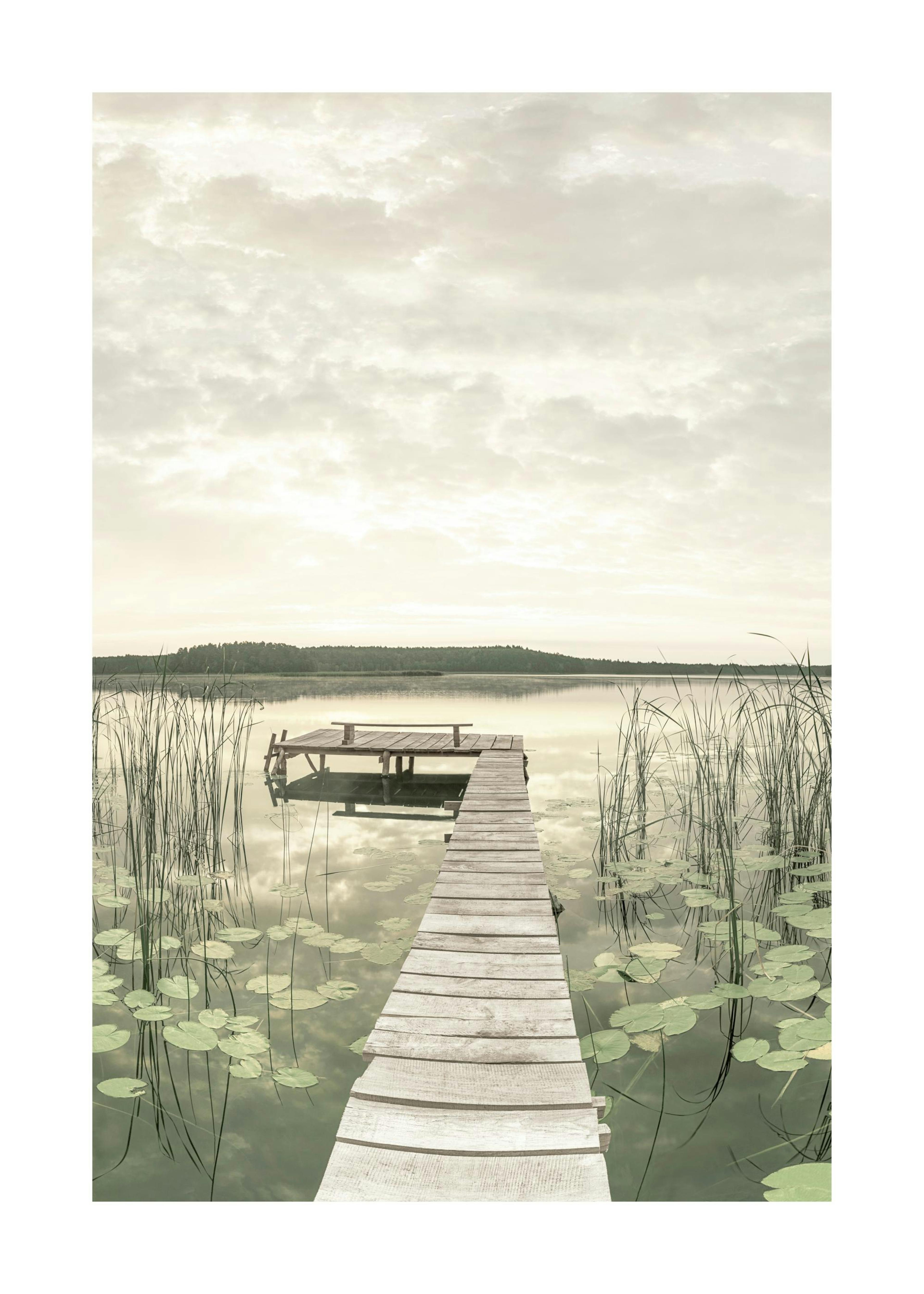 Jetty on Lake Print 0