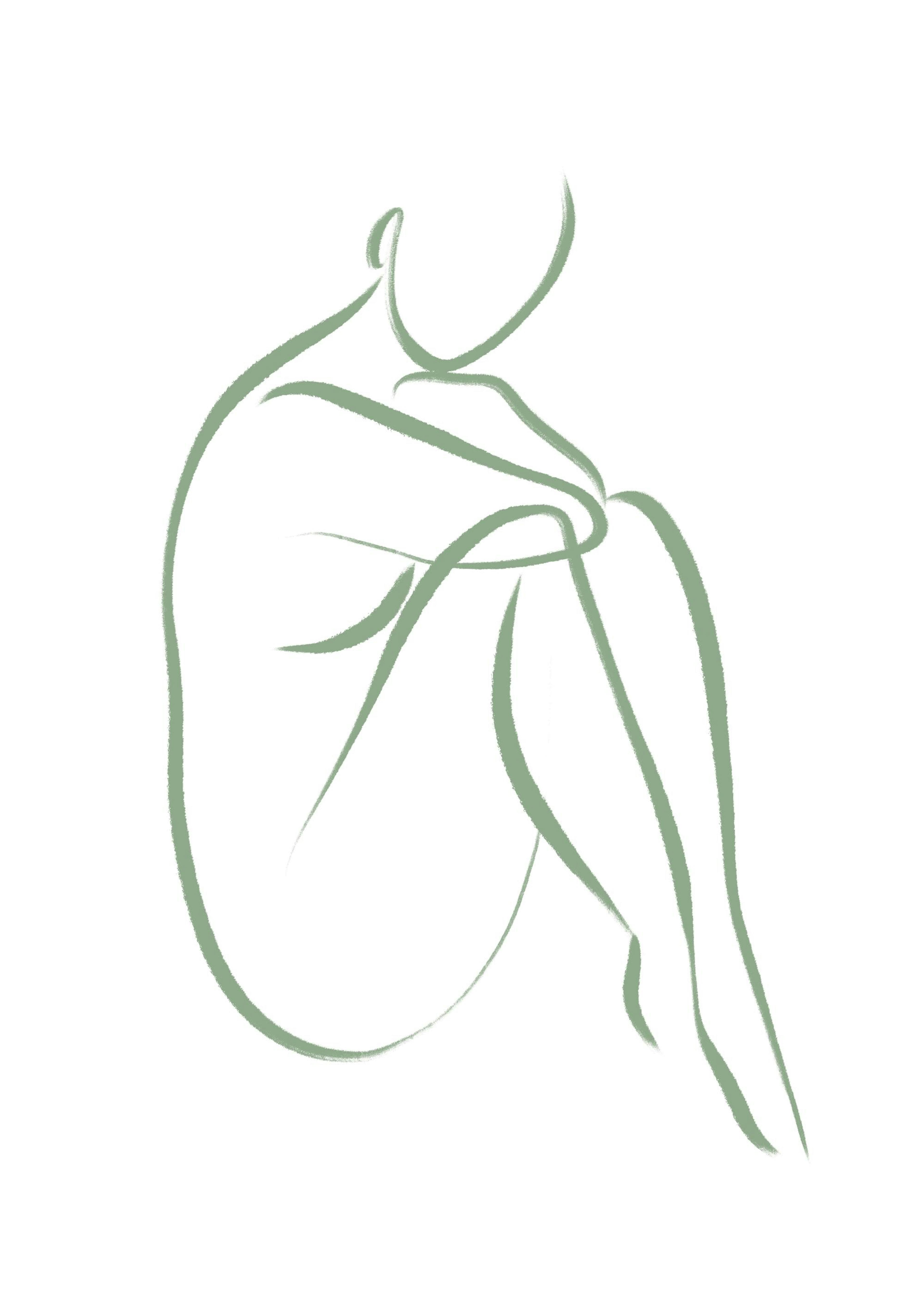 Body in Green No2 Print 0