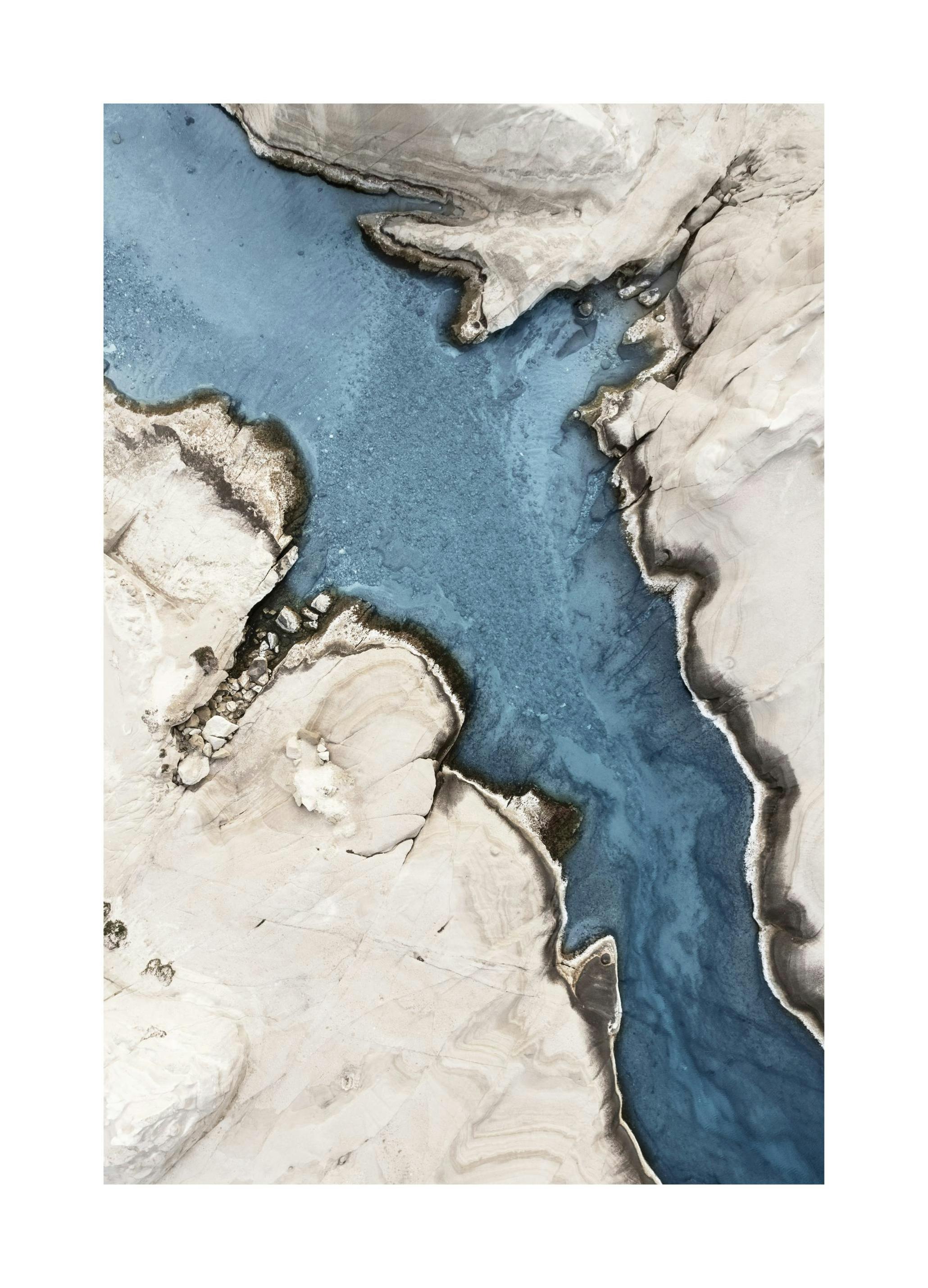 Silence River Poster (70x100 cm)- Fotografias e posters do mar