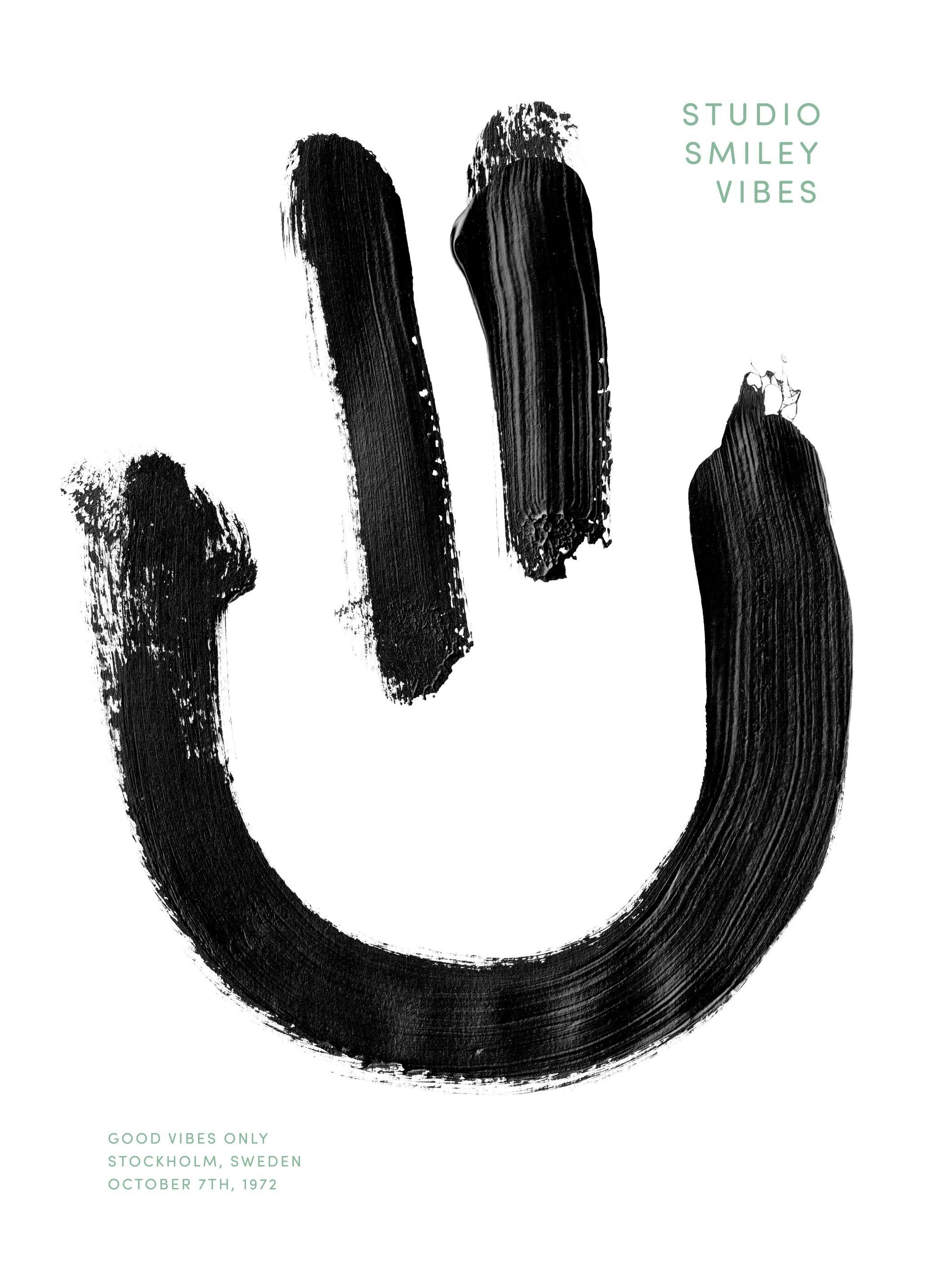 Smiley Vibe Print (30x40 cm)
