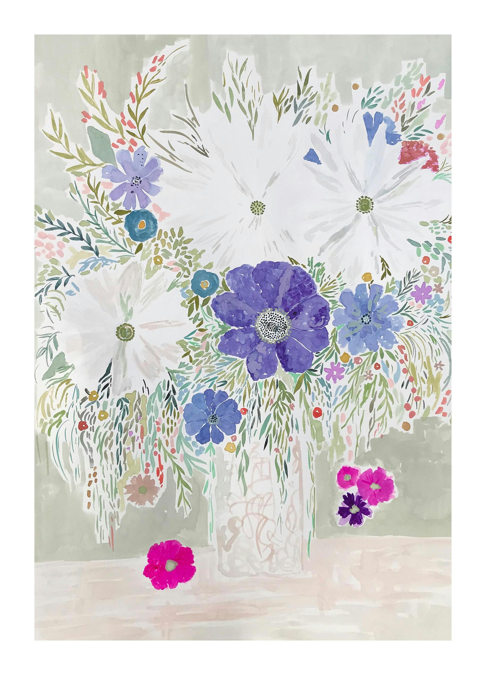 Wild Florals Poster (50x70 cm) - Poster