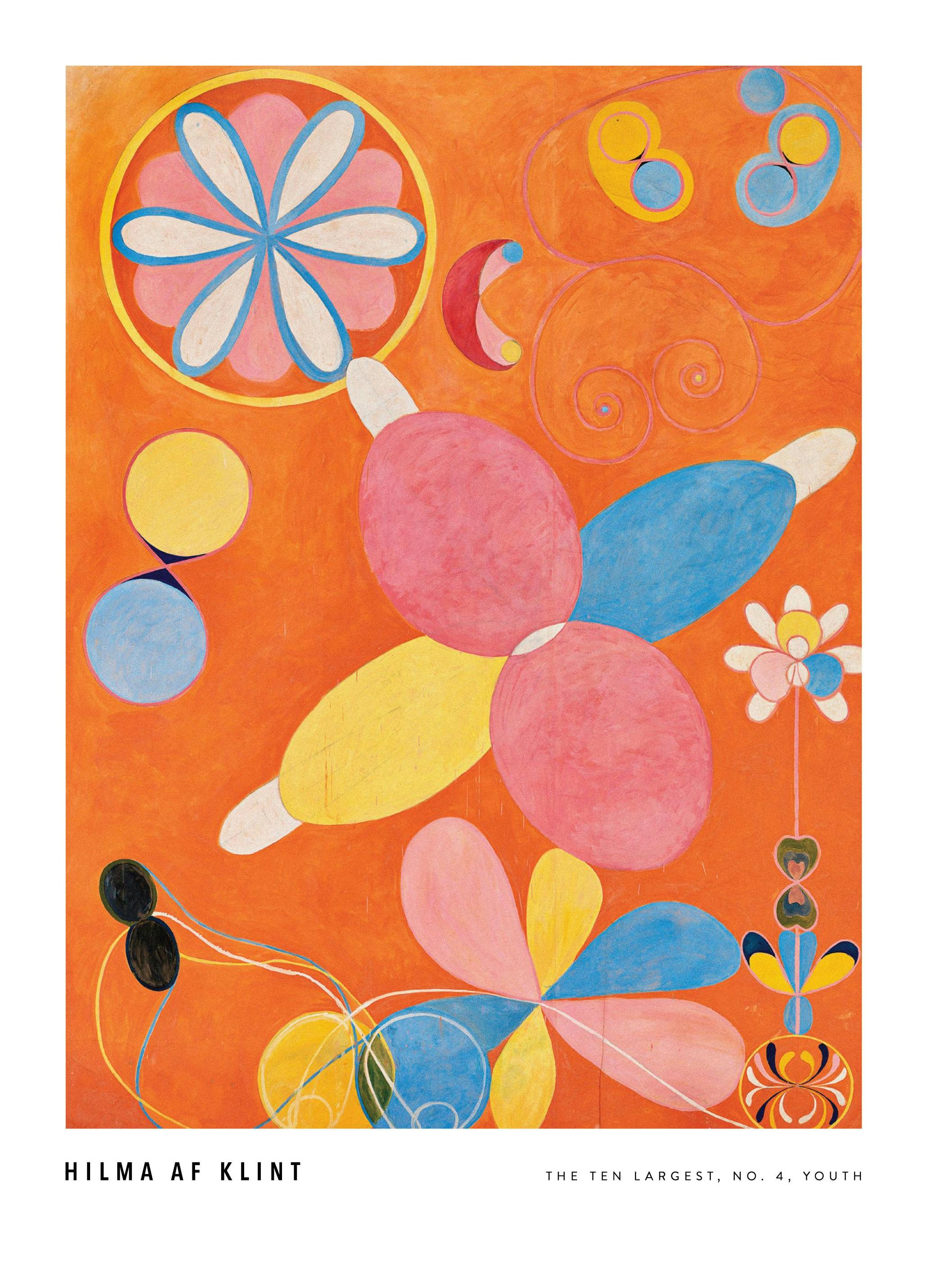 Poster - The Ten Largest No. 4 - Youth by Hilma af Klint (30x40 cm)