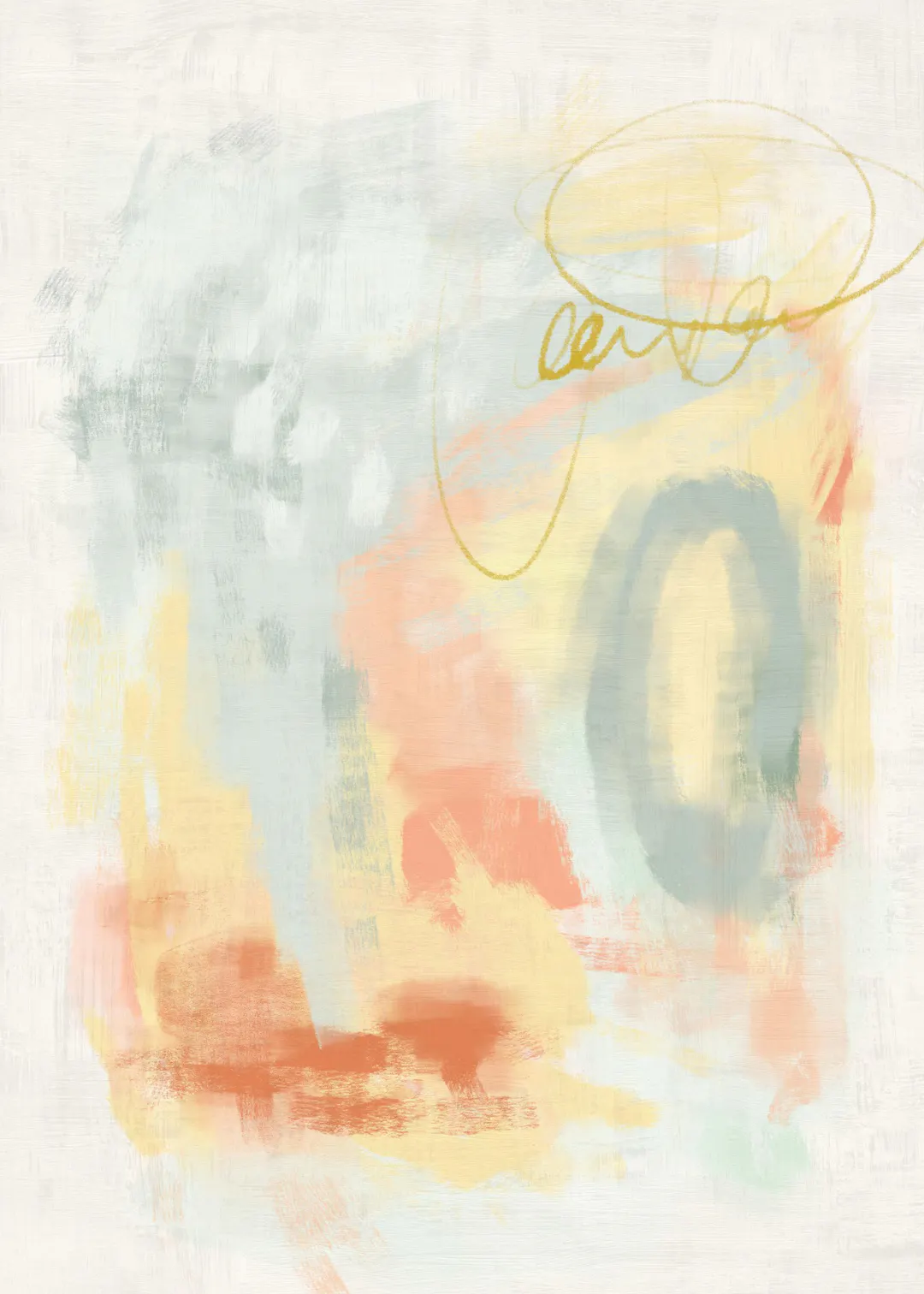 Abstract Colors No1 Print – Abstract Wall Art | Desenio