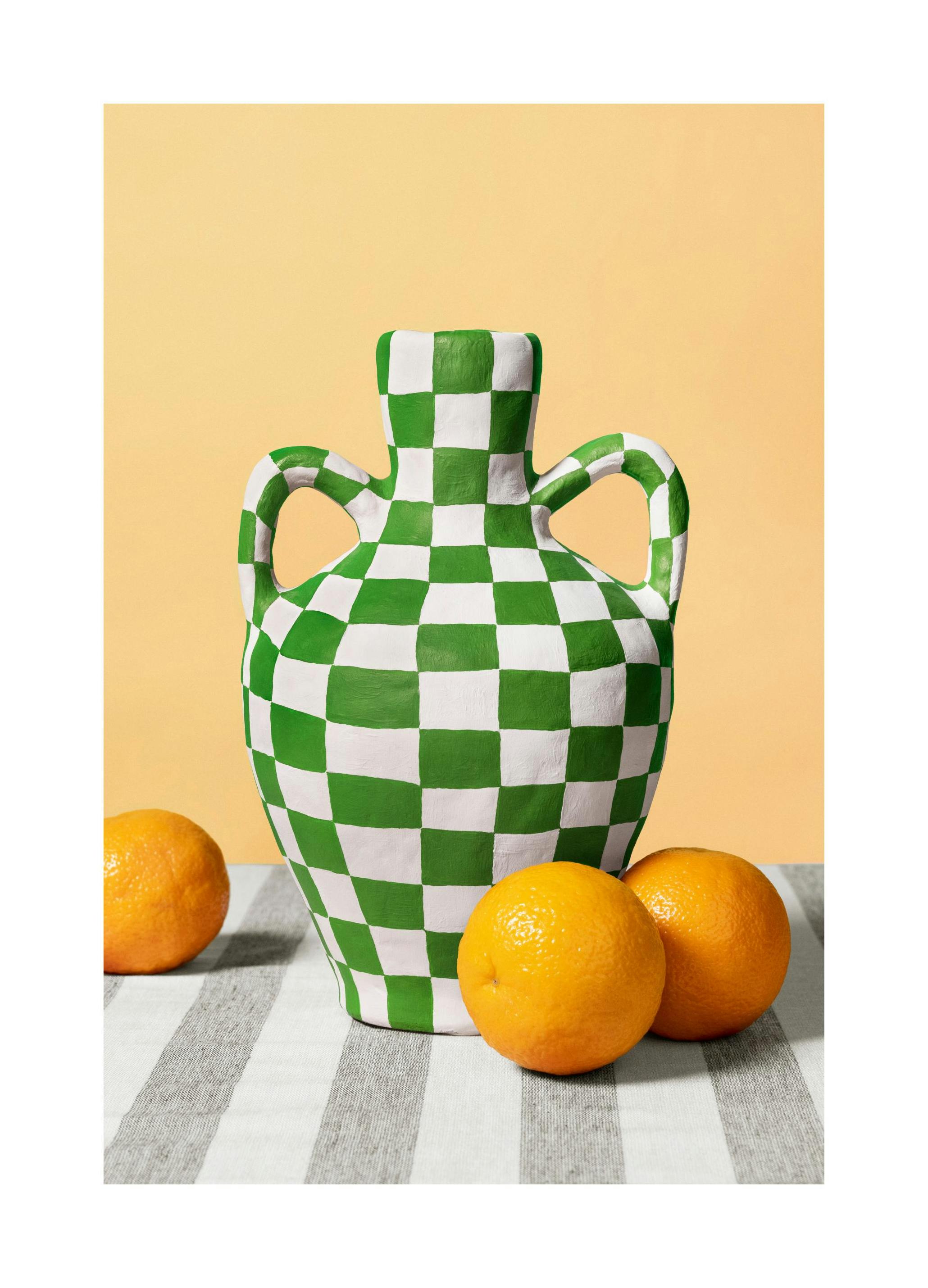 Vase and Oranges Print (30x40 cm)