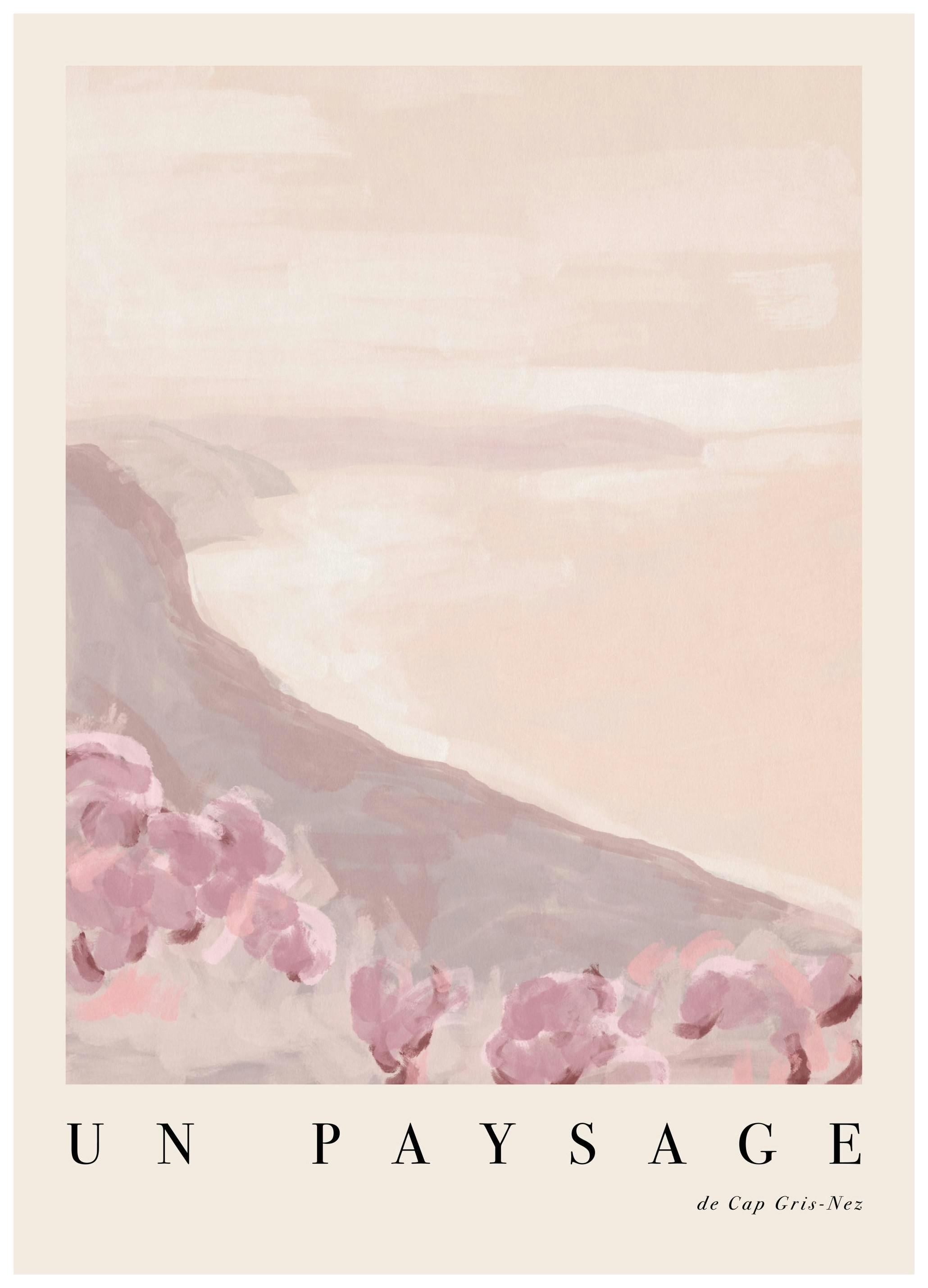 French Landscape No3 Print (100x150 cm)