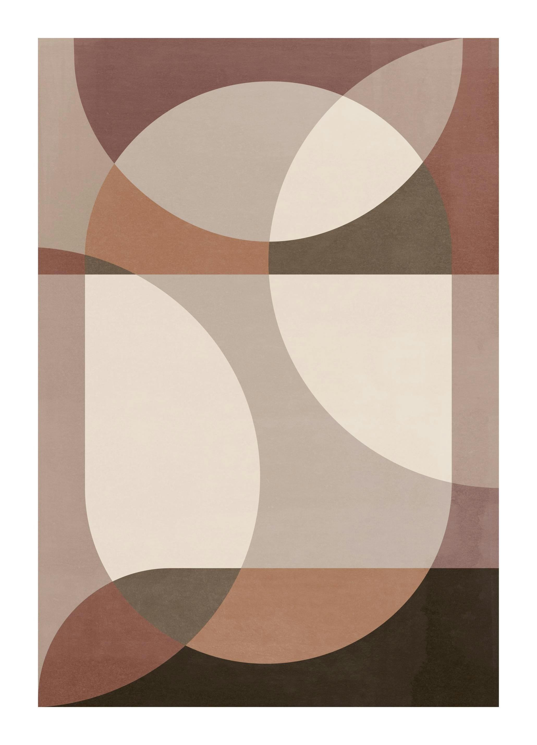 Geometric Forms Print (50x70 cm)