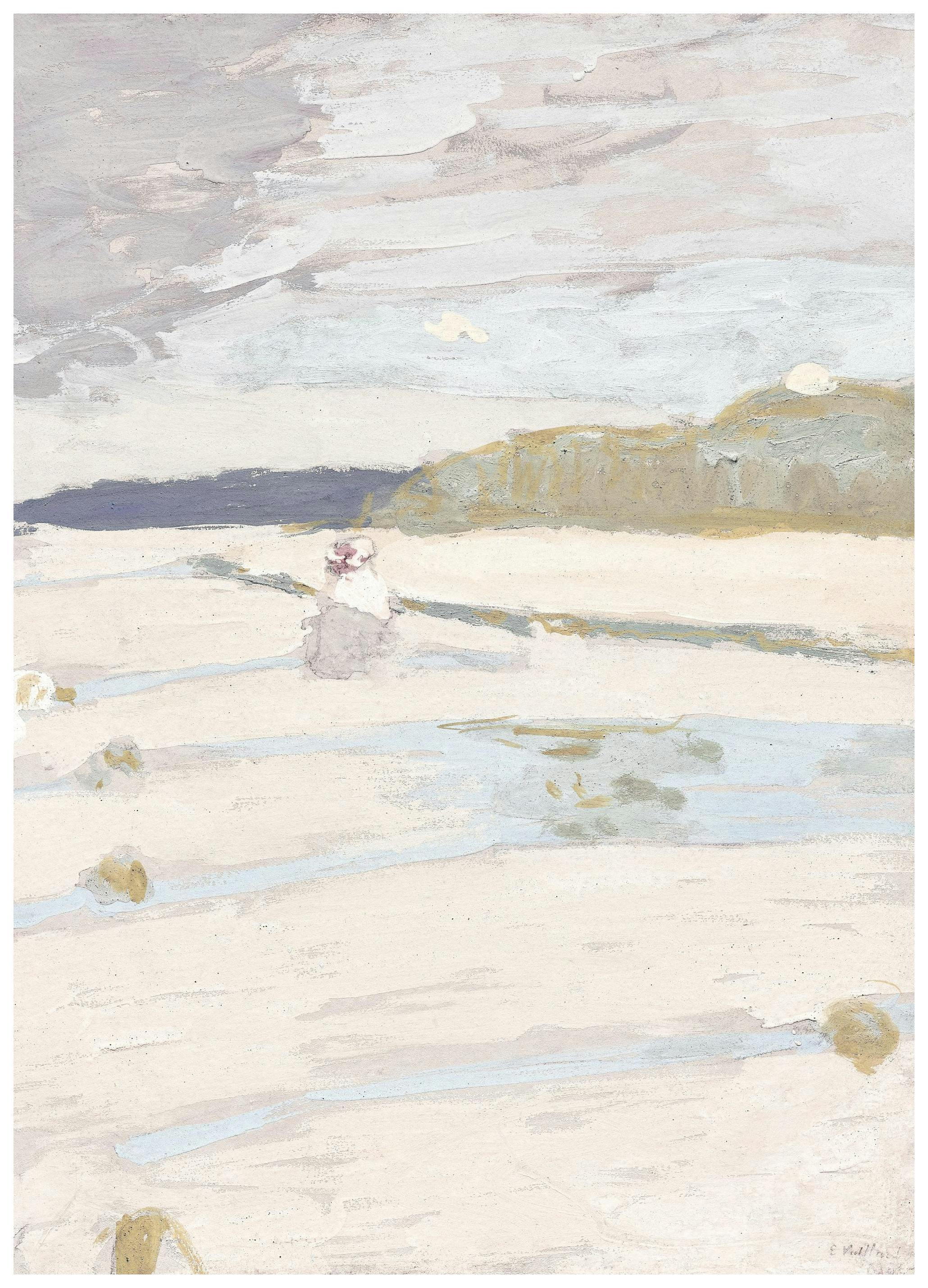 Édouard Vuillard - The Beach at Saint-Jacut Print (21x30 cm)