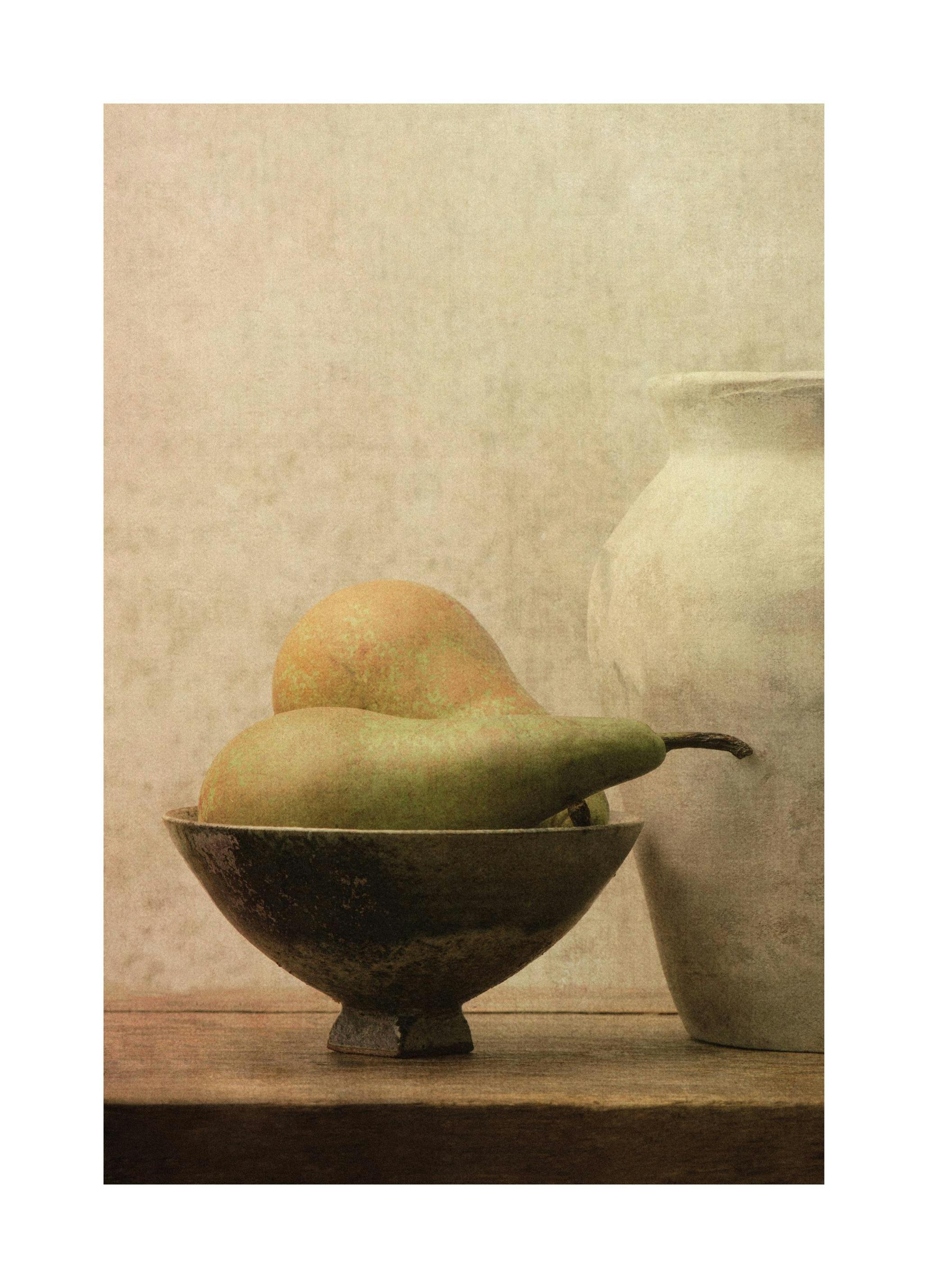 Pear Still Life Print (30x40 cm)