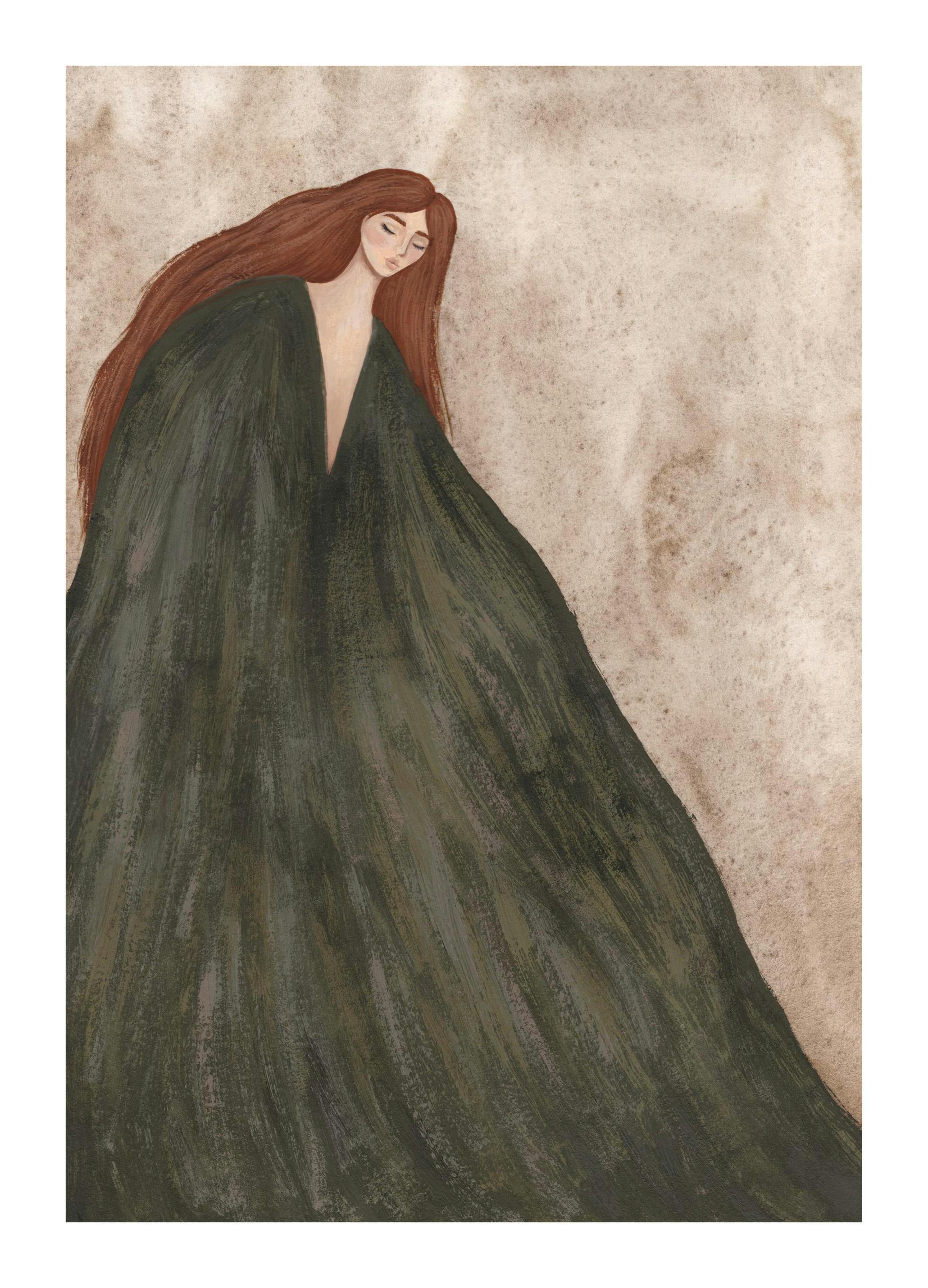 The Lady Poster (50x70 cm)