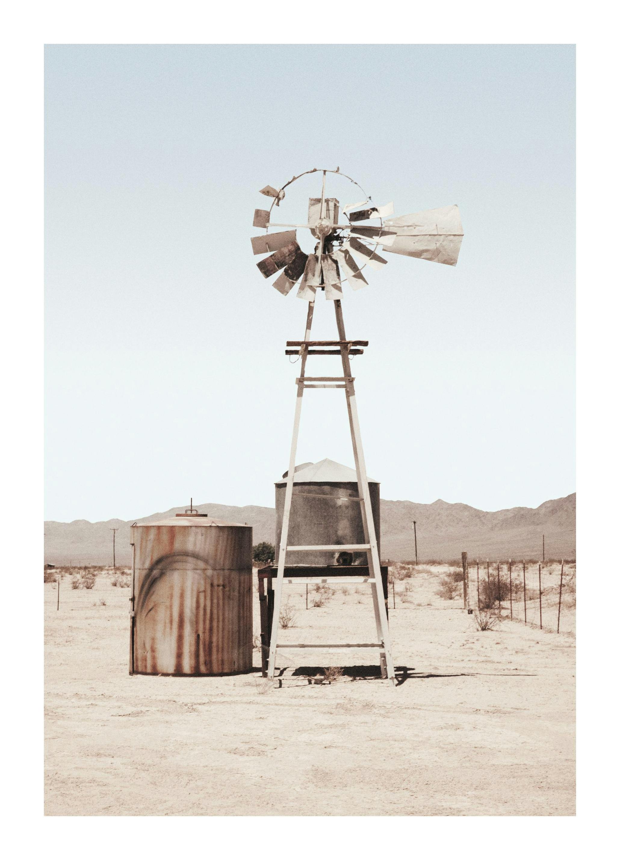 Sandy Windmill Plakat (30x40 cm)
