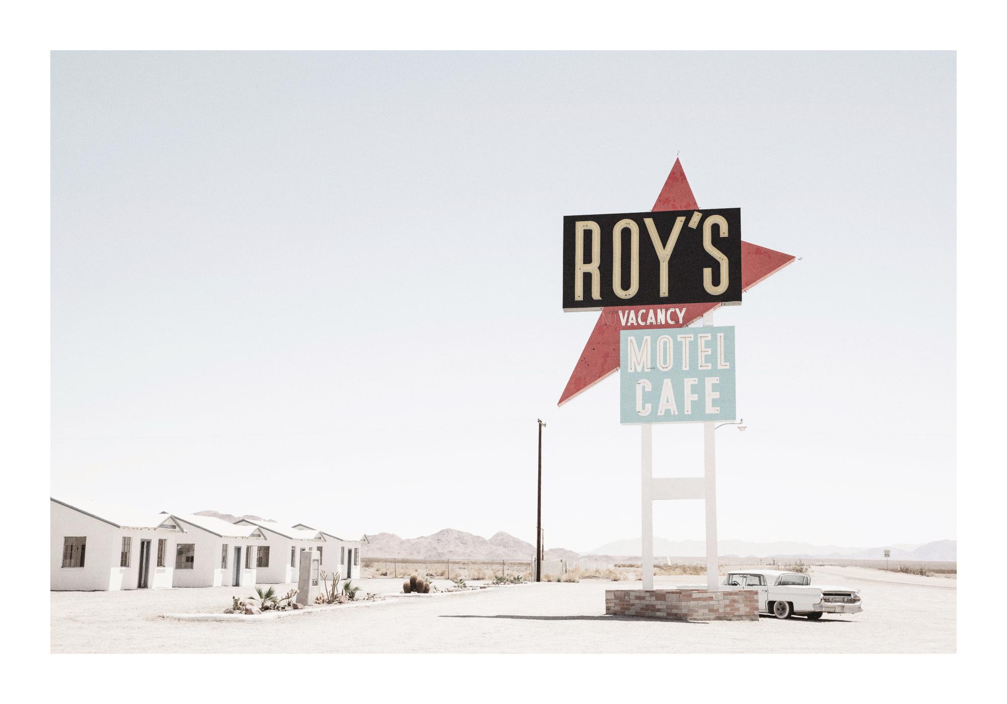 Roy's Motel Print – Vintage Poster from Route 66 | Desenio