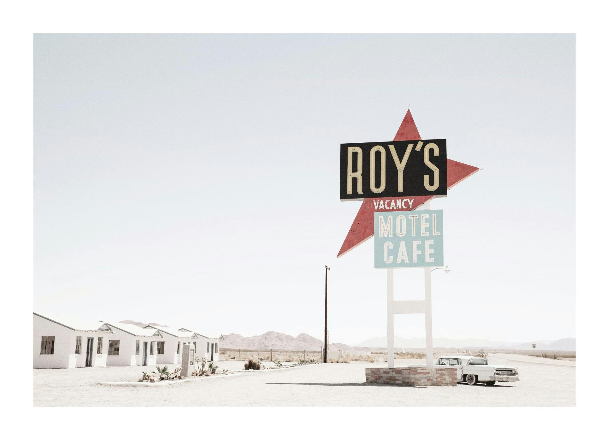 Roy’s Motel Plakat (50x70 cm)