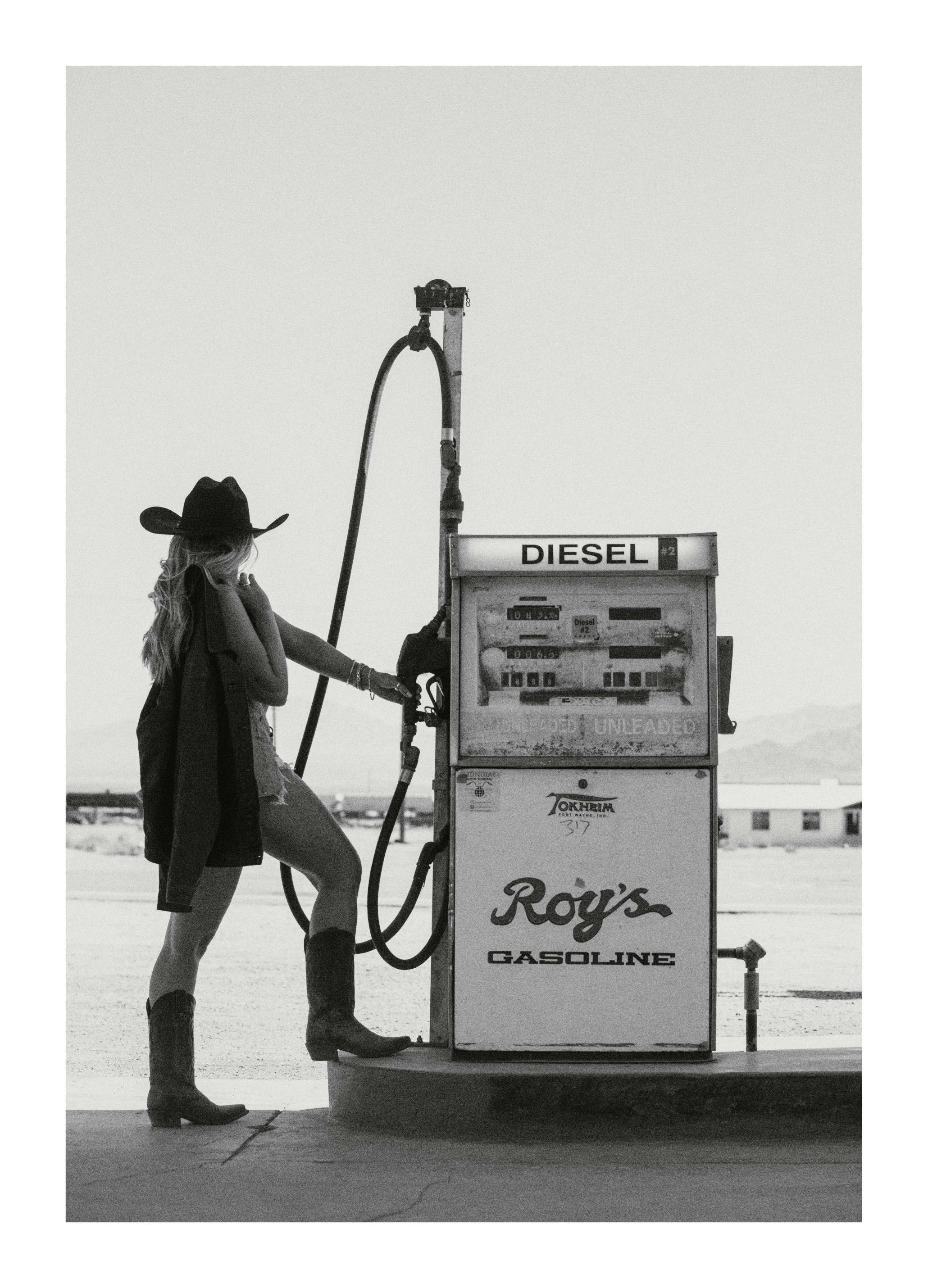 Roy’s Gas Station Plakat (50x70 cm)