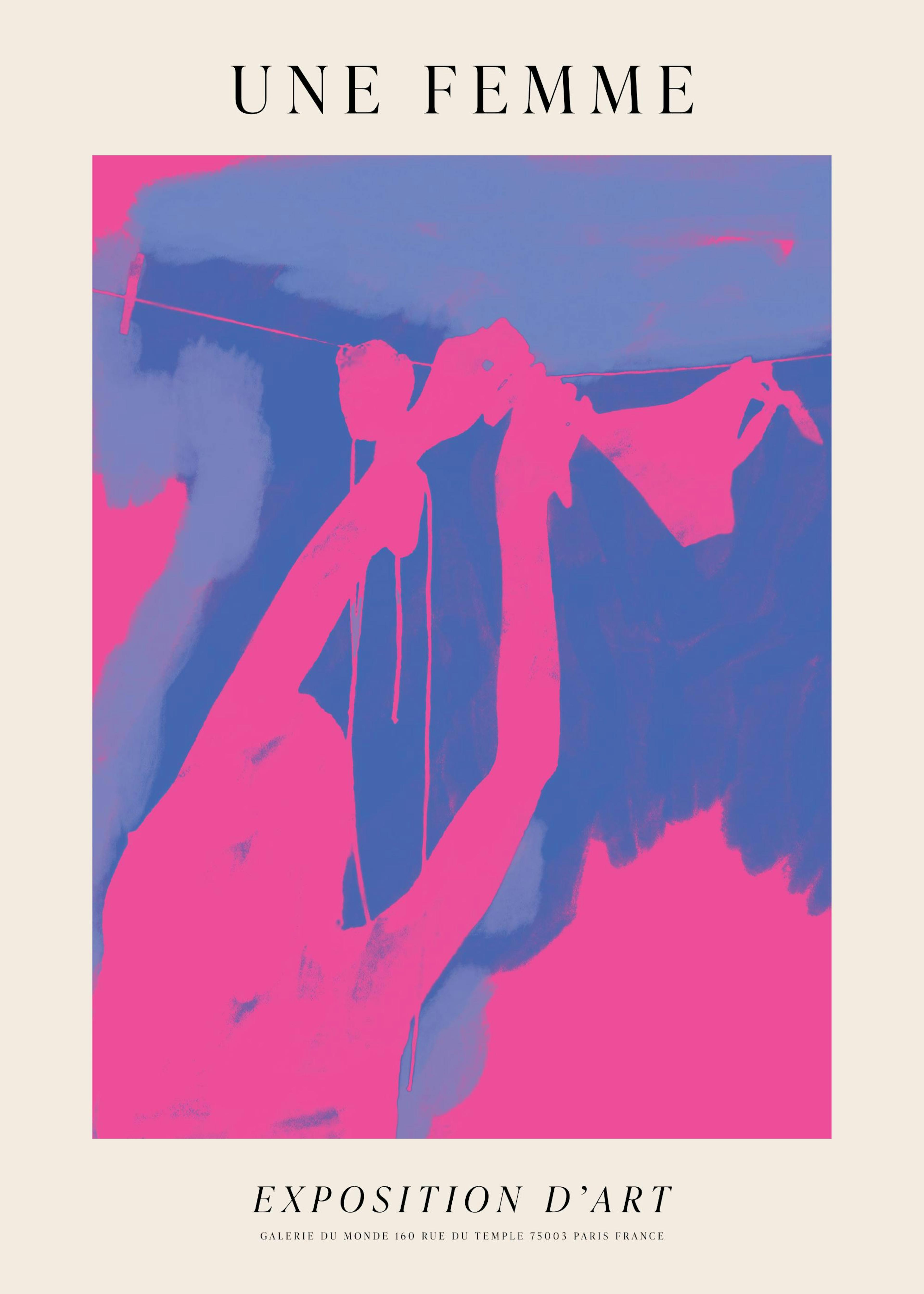 Une Femme No2 Plakat 0