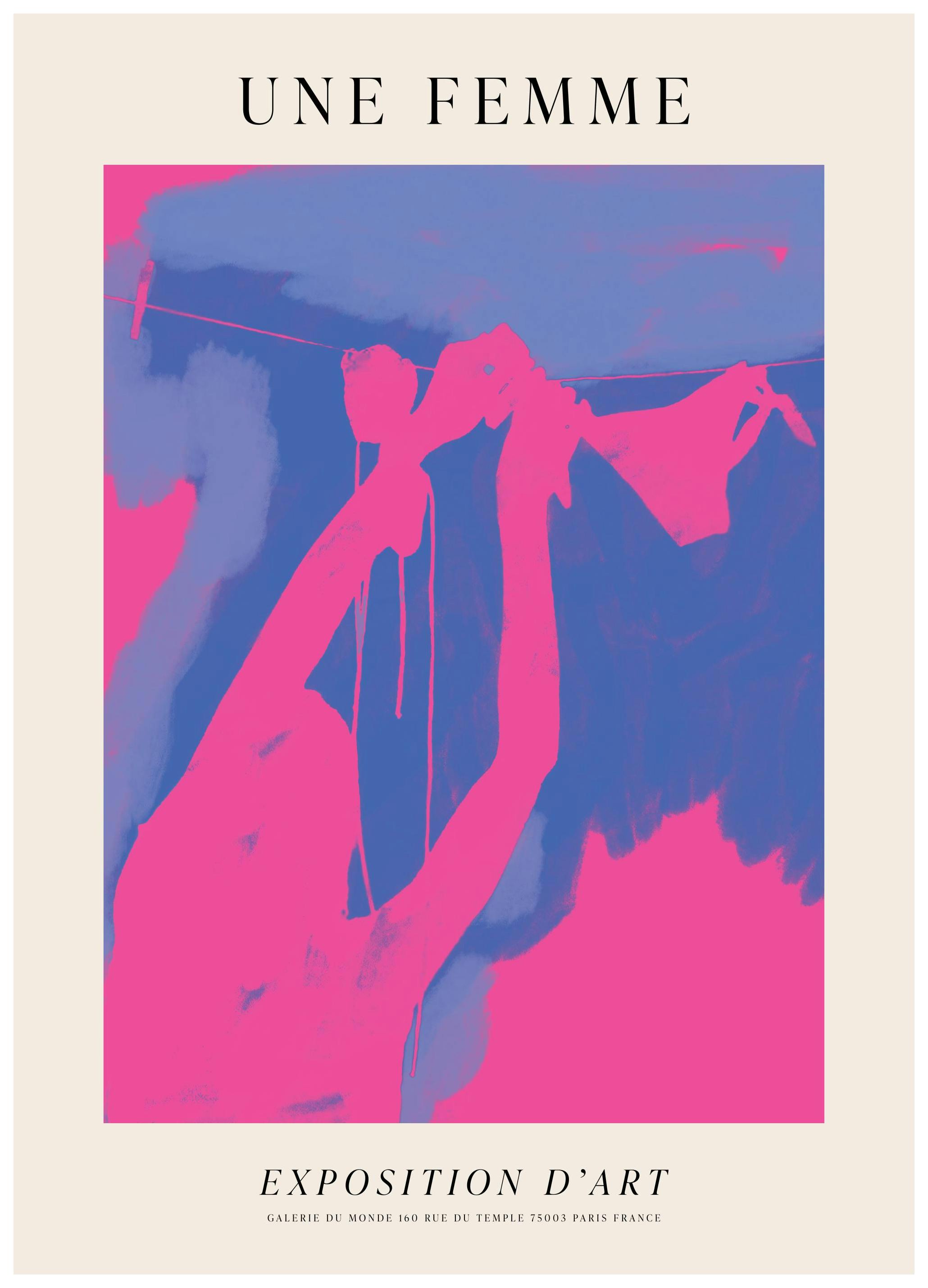 Une Femme No2 Poster (30x40 cm)