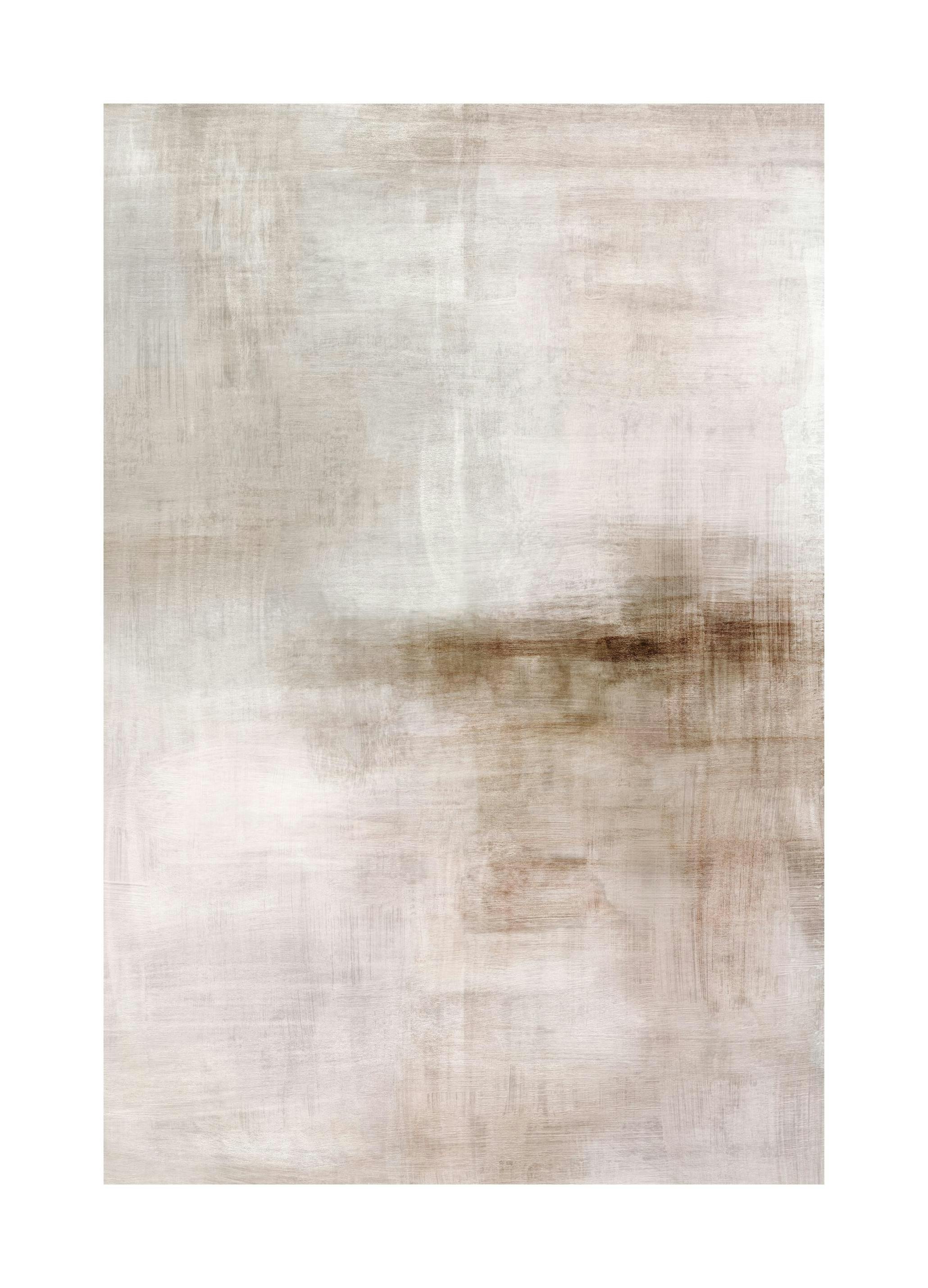 Beige Abstract Painting No1 Plakat (30x40 cm)-Plakaty