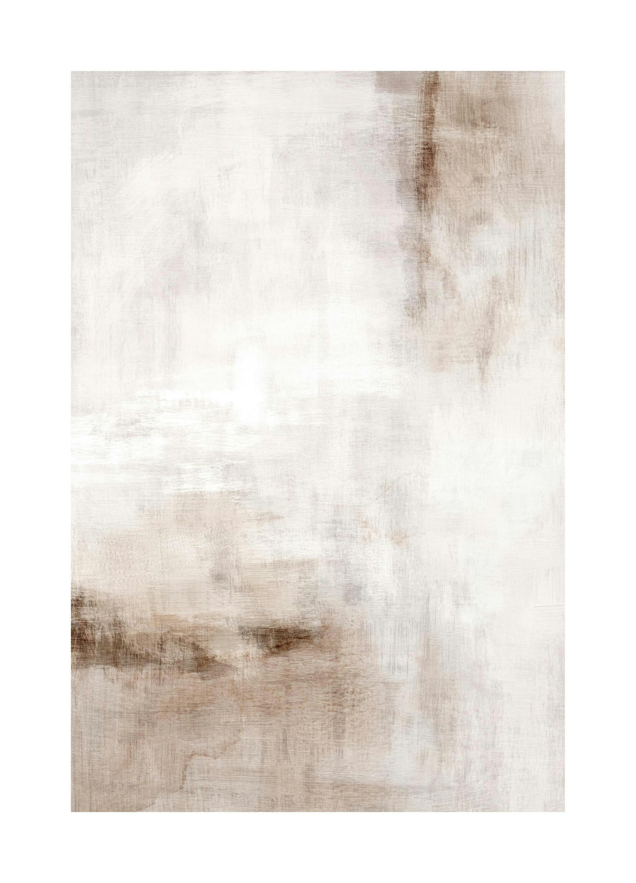 Beige Abstract Painting No2 Affiche (50x70 cm)