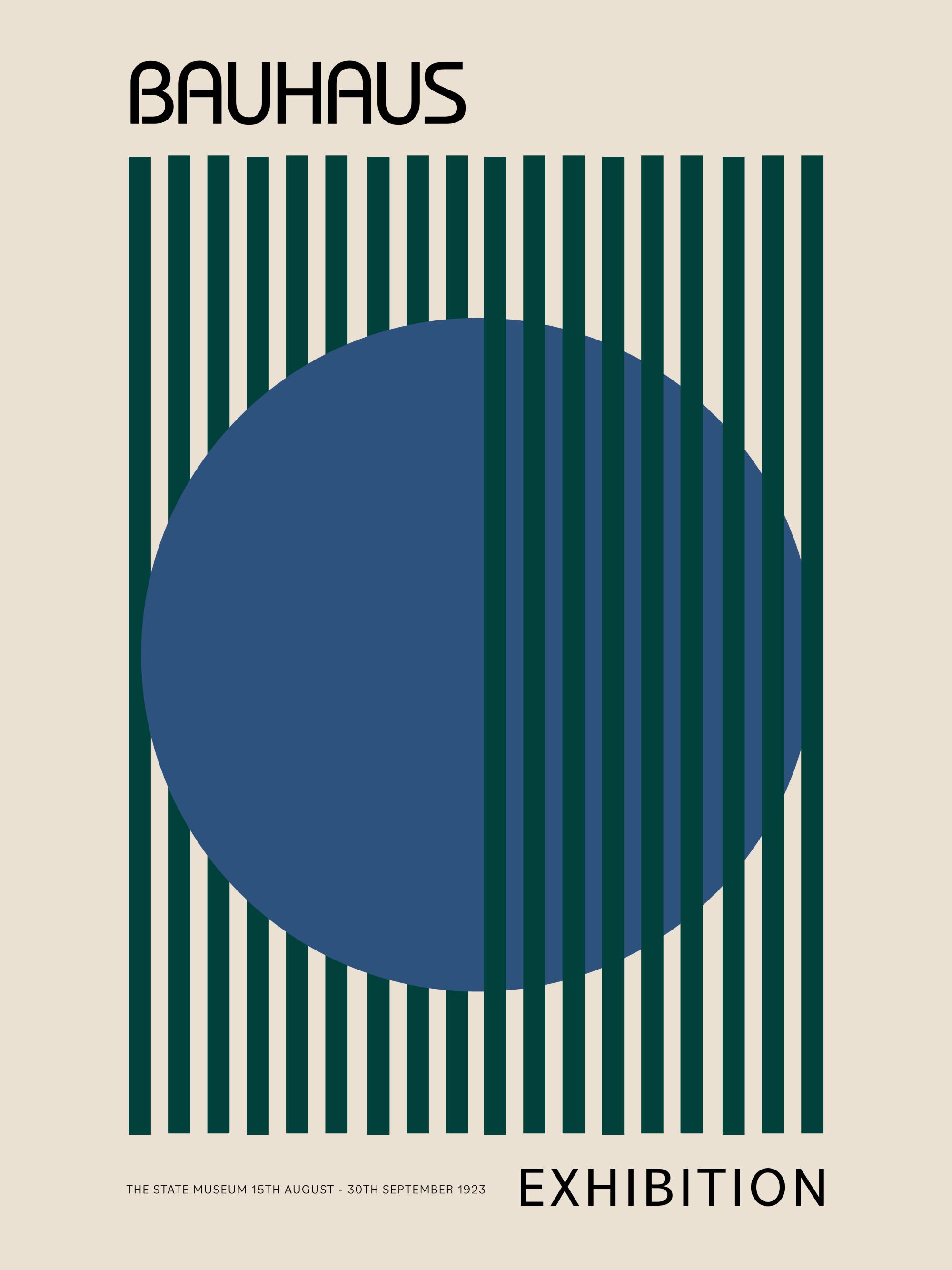 Bauhaus Exhibition Print – Modern Art Poster | Desenio