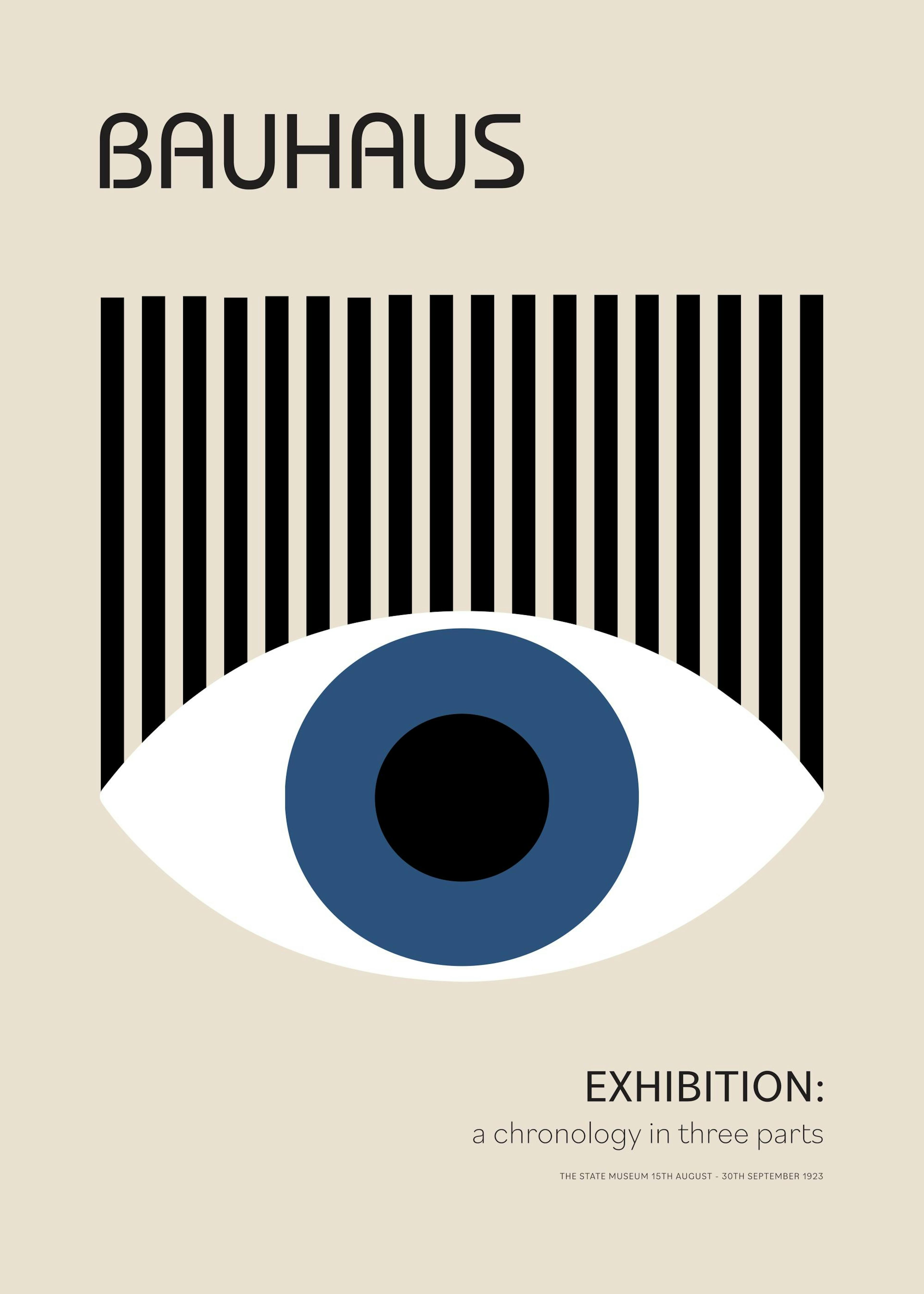 Bauhaus Eye Plakat 0