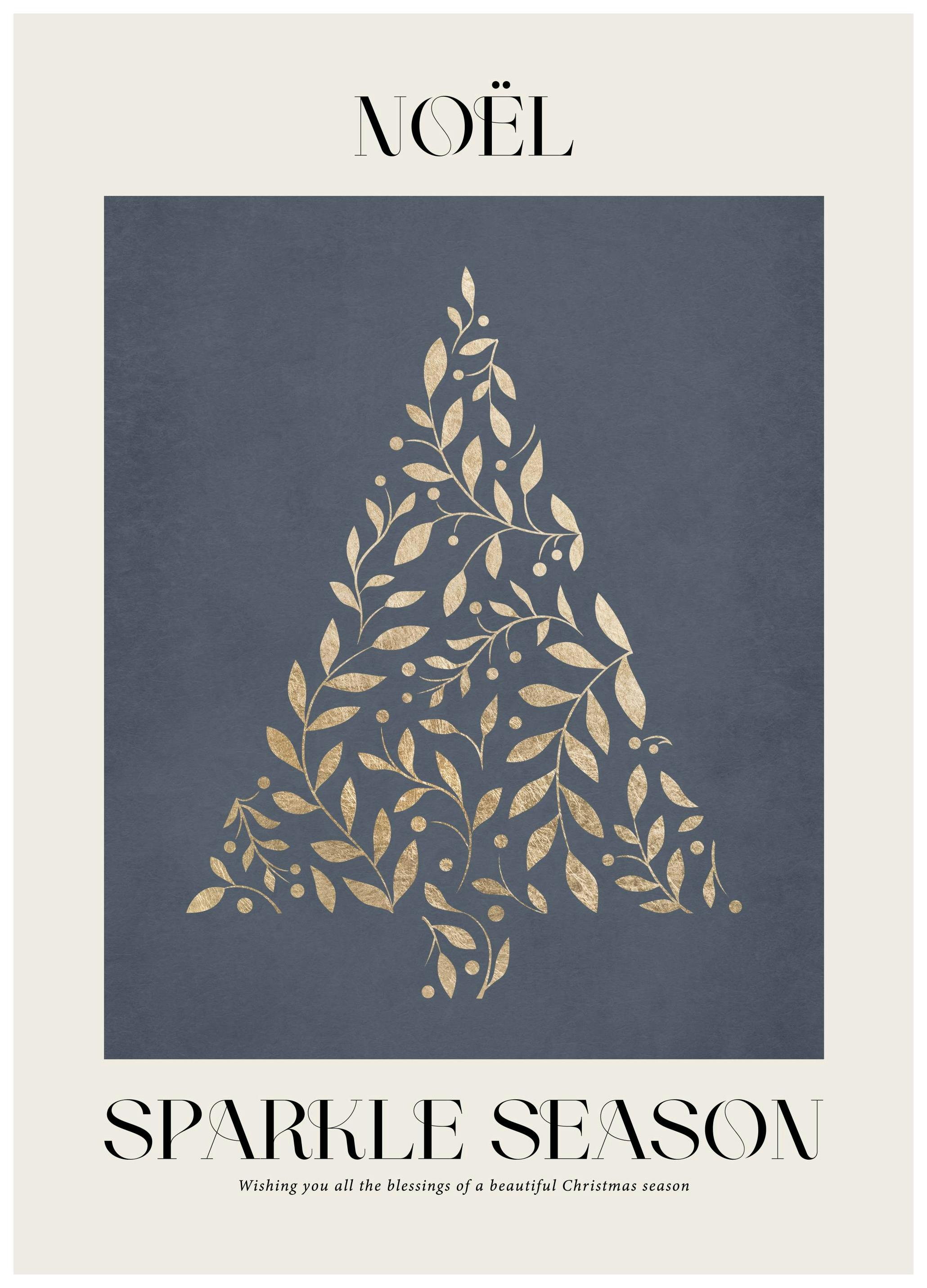 Golden Tree Poster (21x30 cm)-Poster