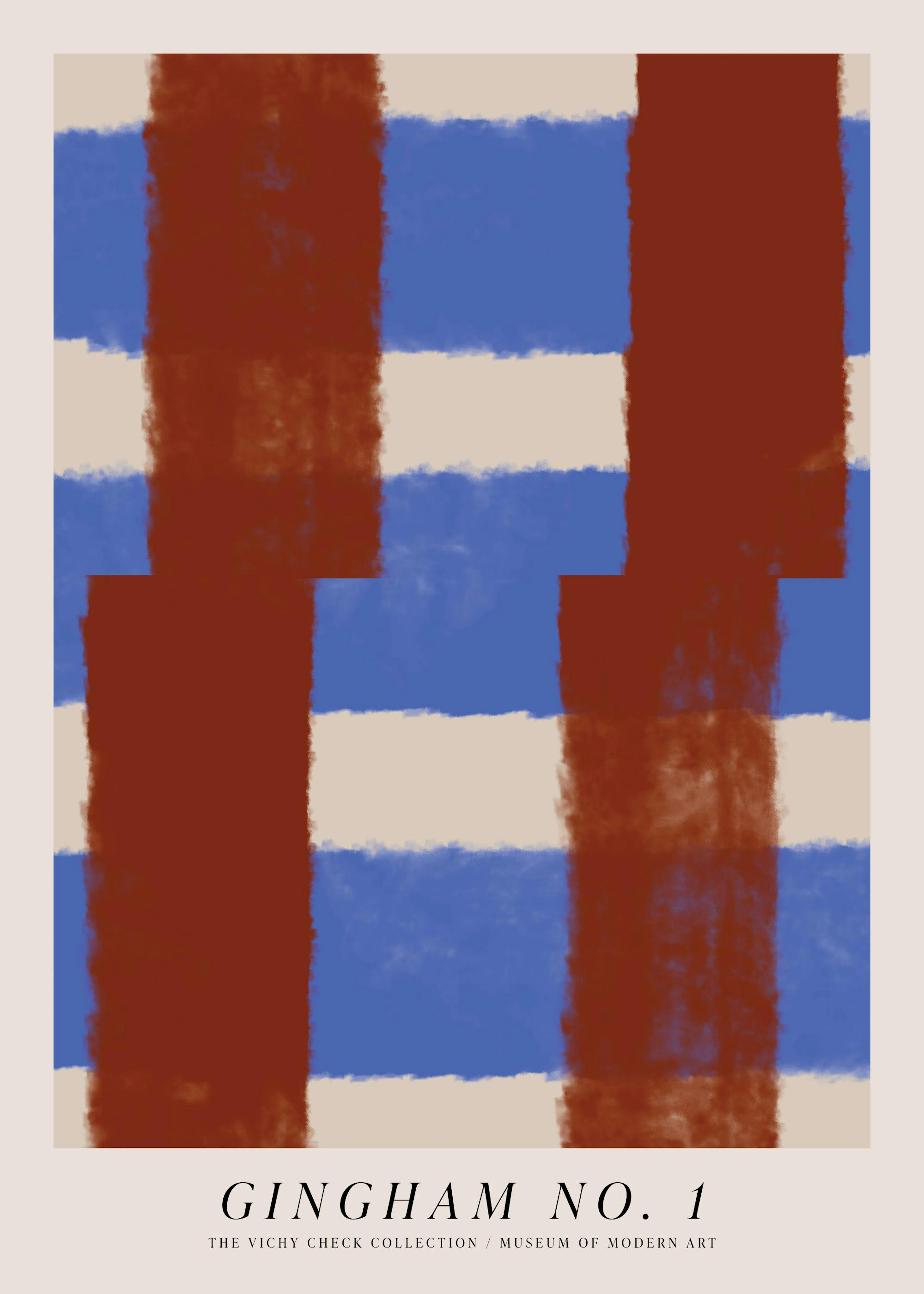 Gingham No1 Plakat 0
