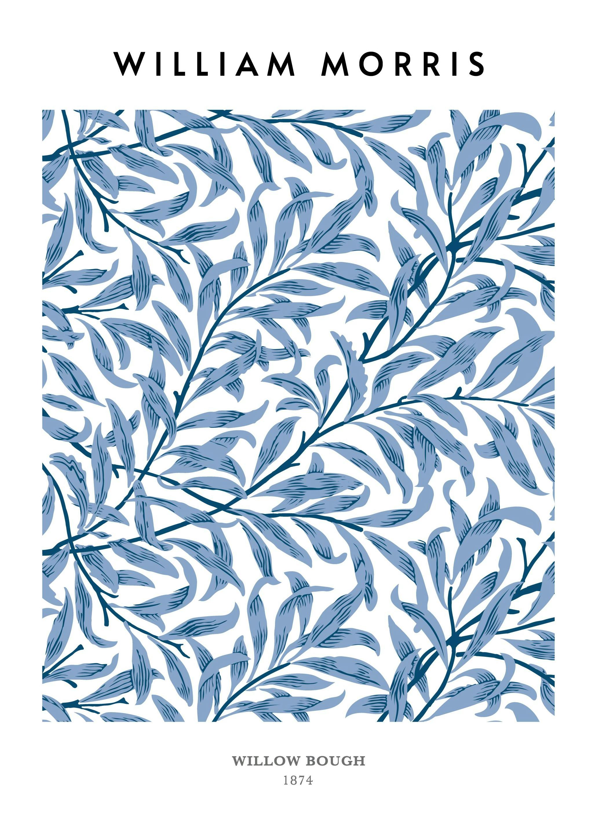 Prints - William Morris - Willow Bough No2 Print (70x100 cm) - William Morris Prints