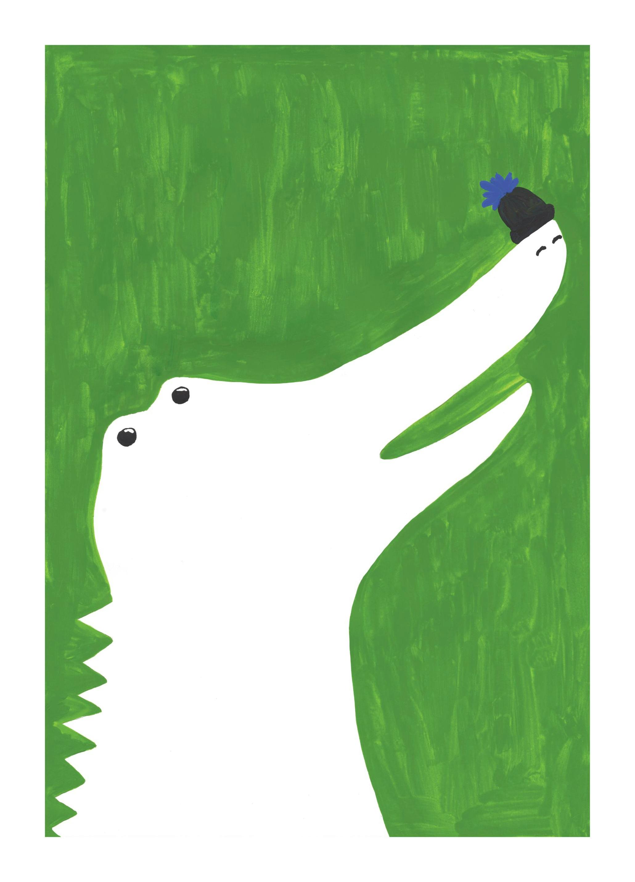 The Croc Poster (50x70 cm) - Poster