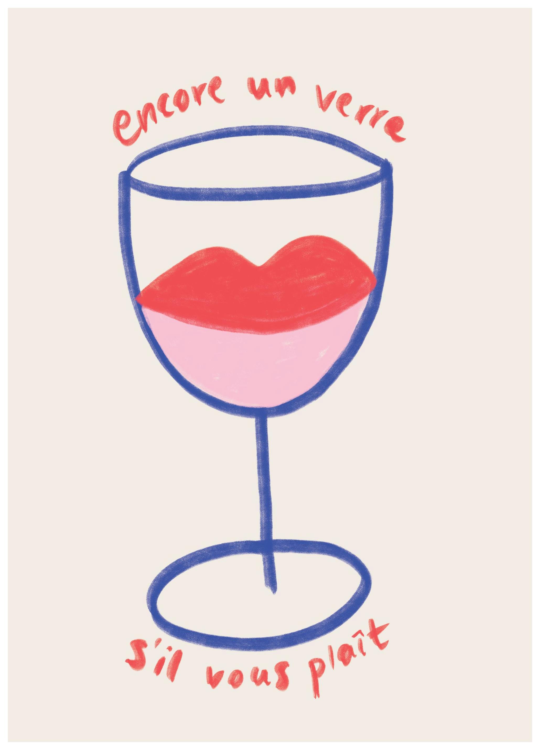 One More Drink Print (21x30 cm)