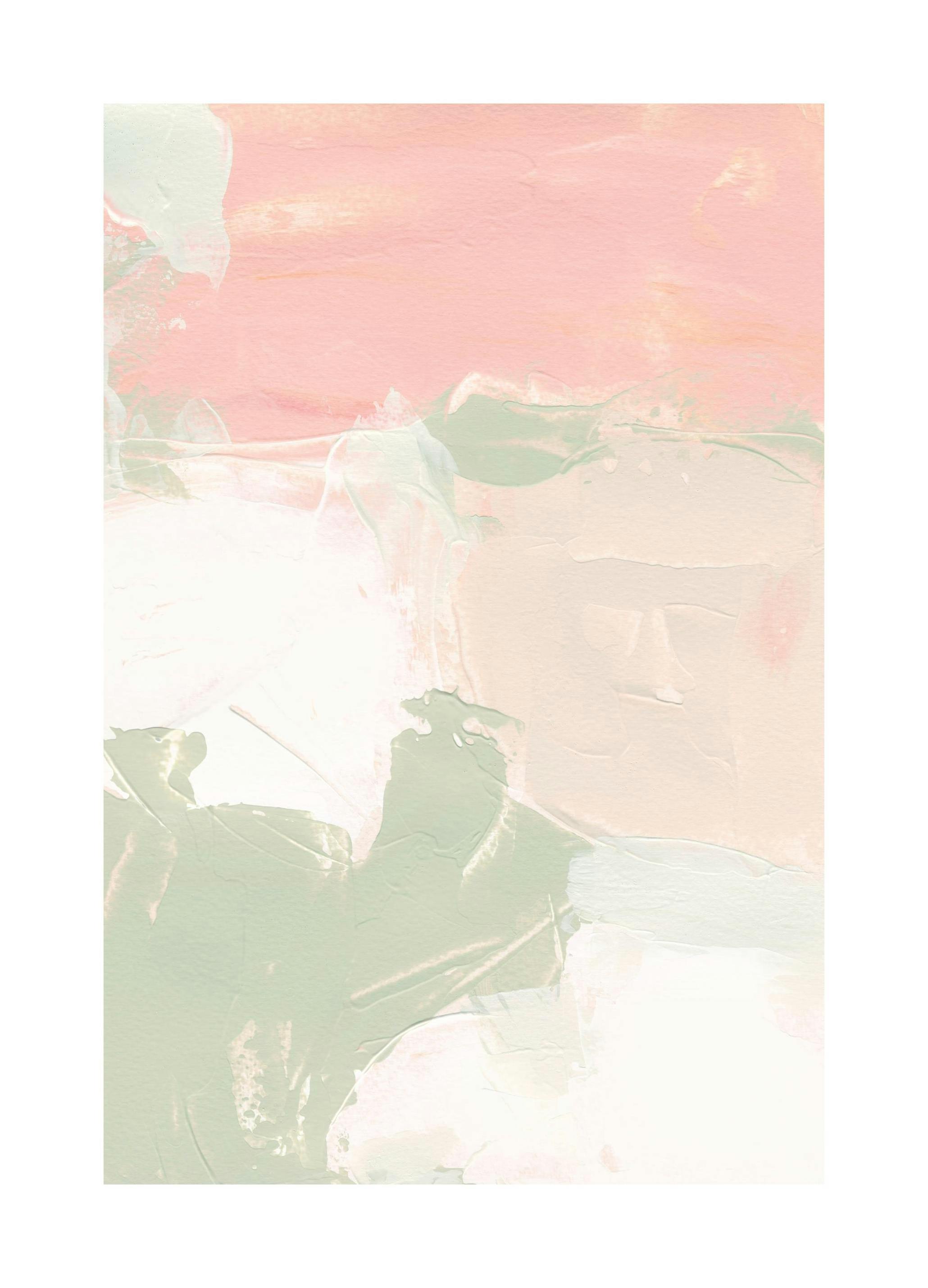 Abstract Pastels No1 Poster (50x70 cm) - Poster