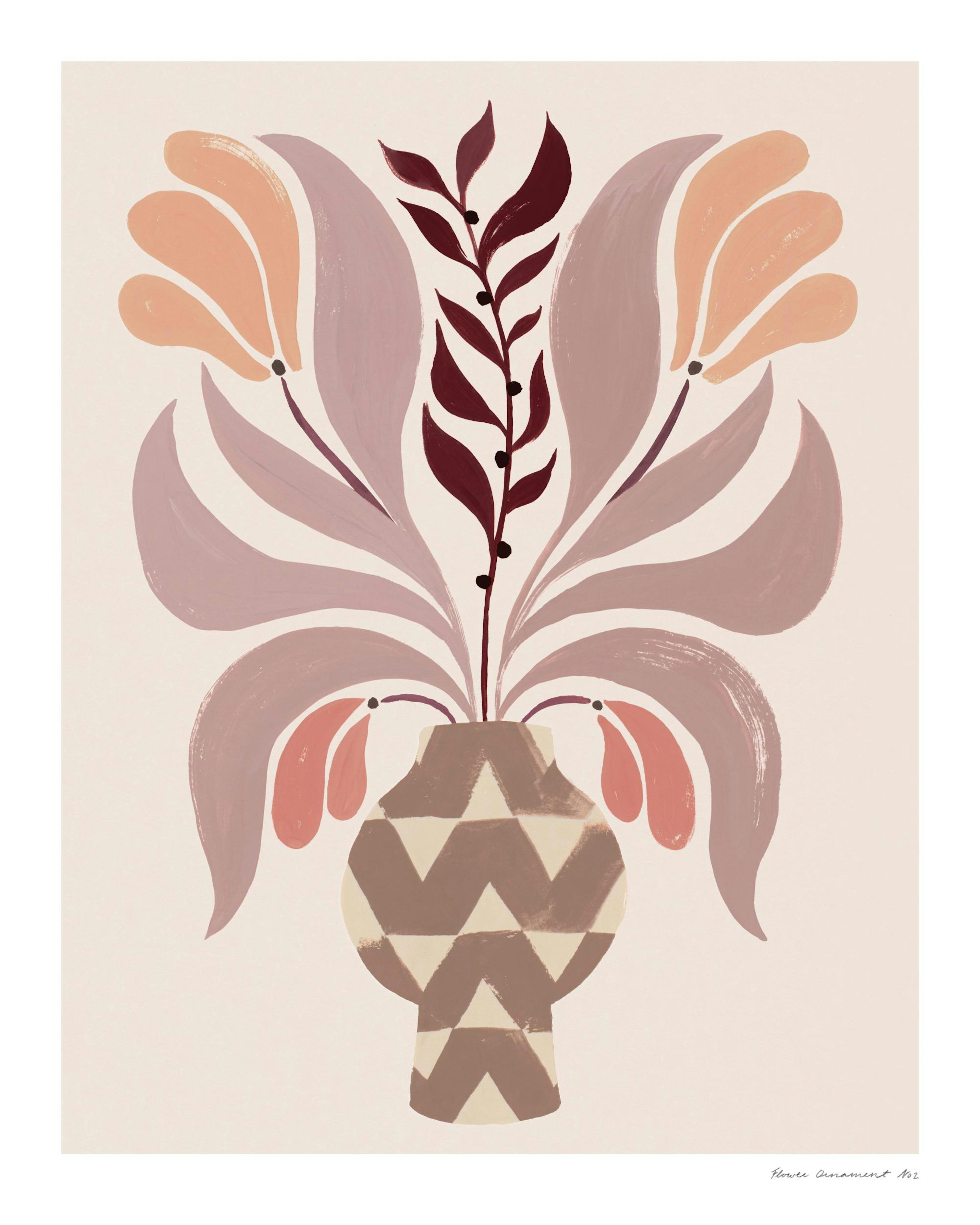 Flower Ornament No2 Plakat 0