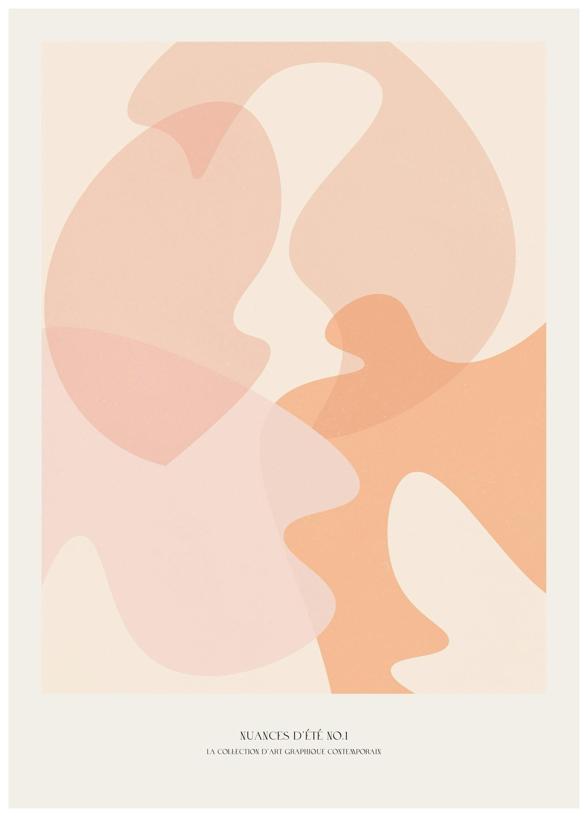 Nuances D'été No1 Affiche (21x30 cm)