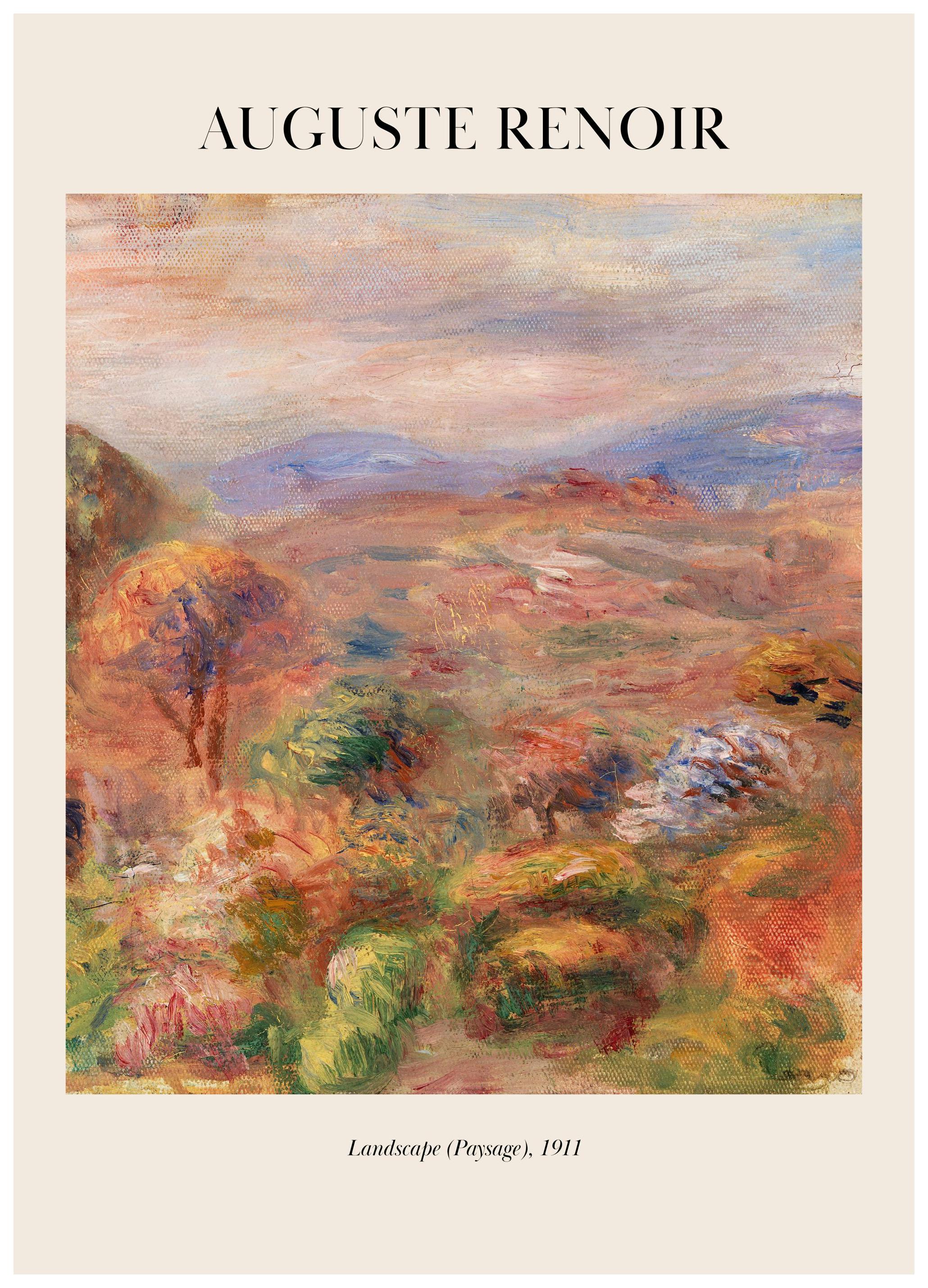 Renoir - Landscape (Paysage) Poster (70x100 cm)-Poster