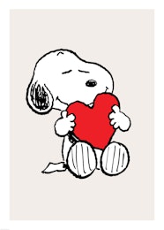 Snoopy Love Print