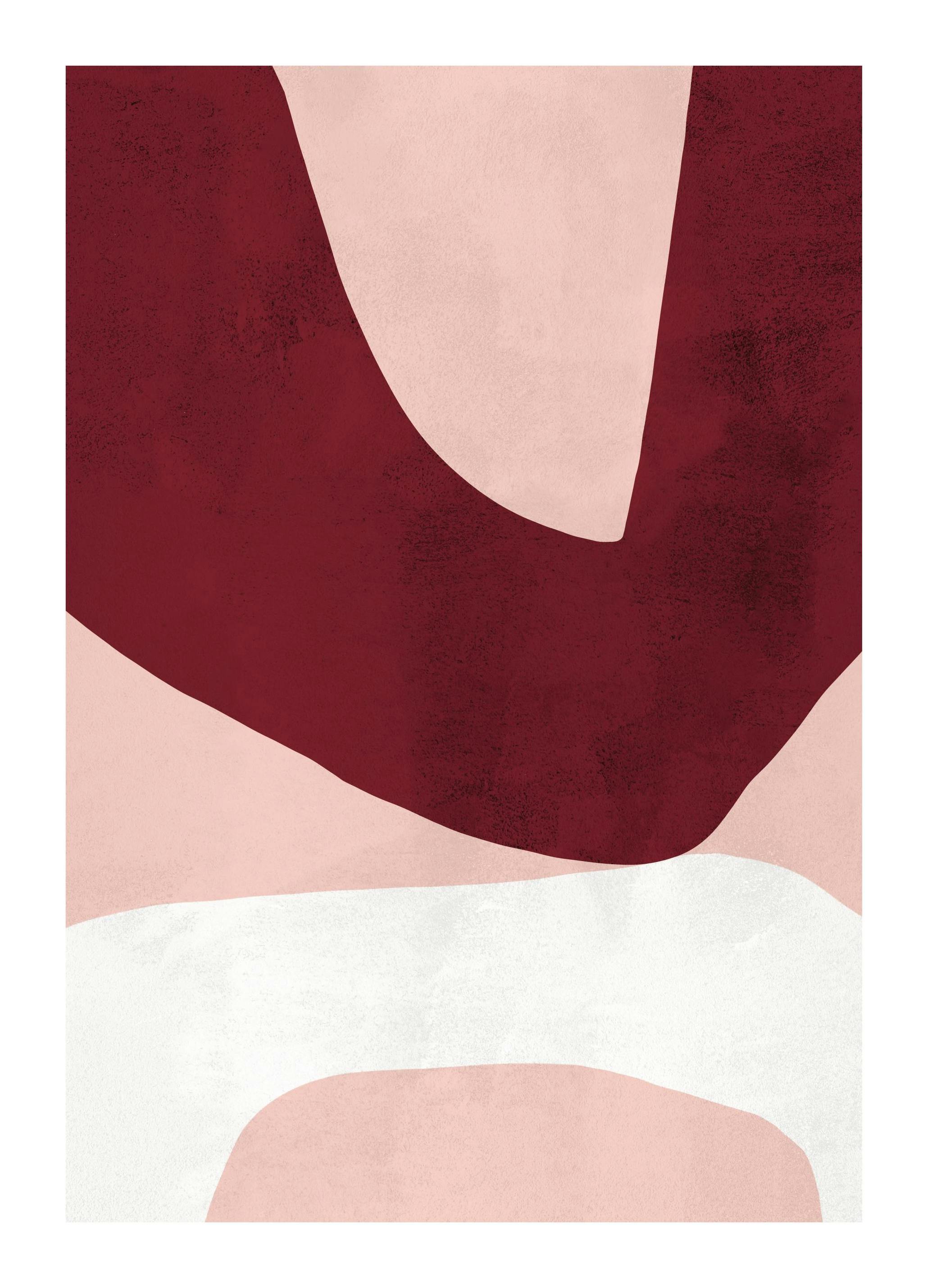 Asymmetrical Shapes No2 Affiche (50x70 cm)