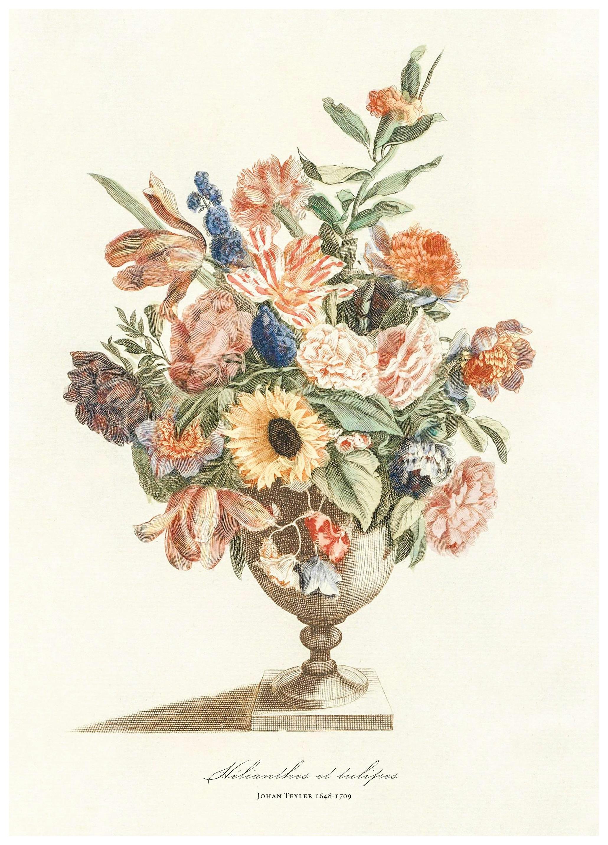 Prints - Vintage Bouquet Print (30x40 cm) - Floral prints