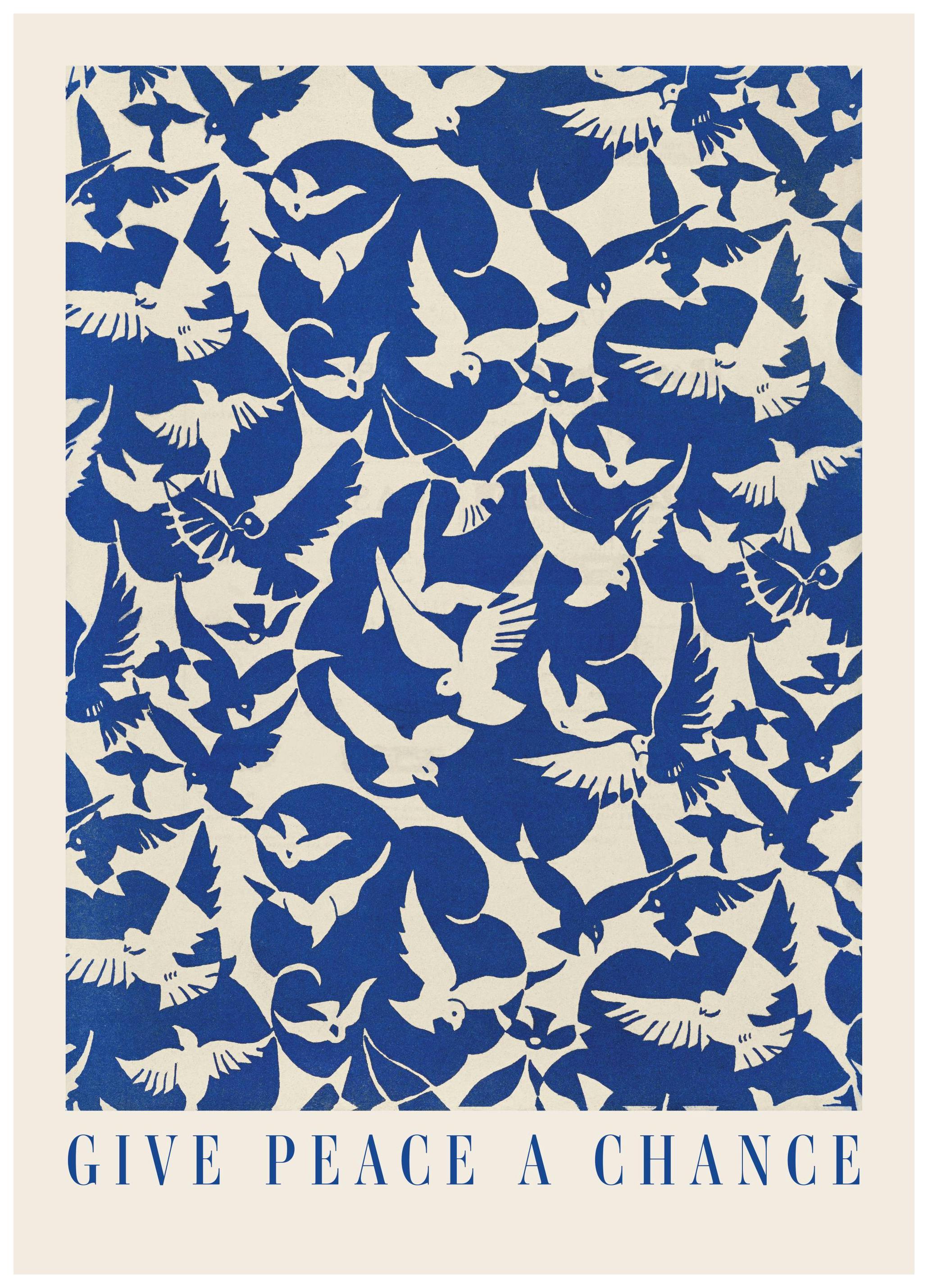 Prints - Give Peace a Chance Print (70x100 cm) - Art prints