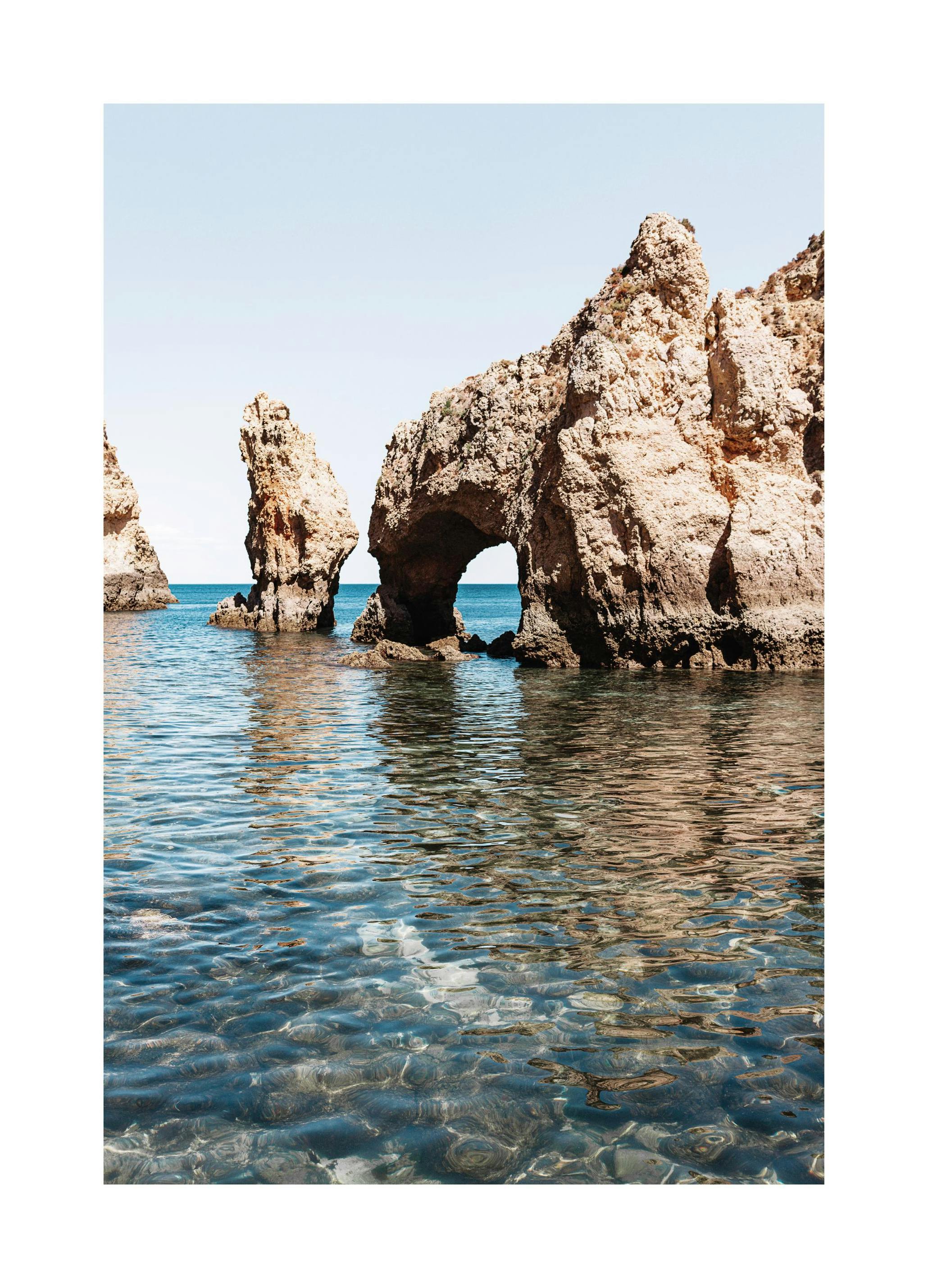 Rocky Formations Poster (50x70 cm)- Fotografias e posters do mar