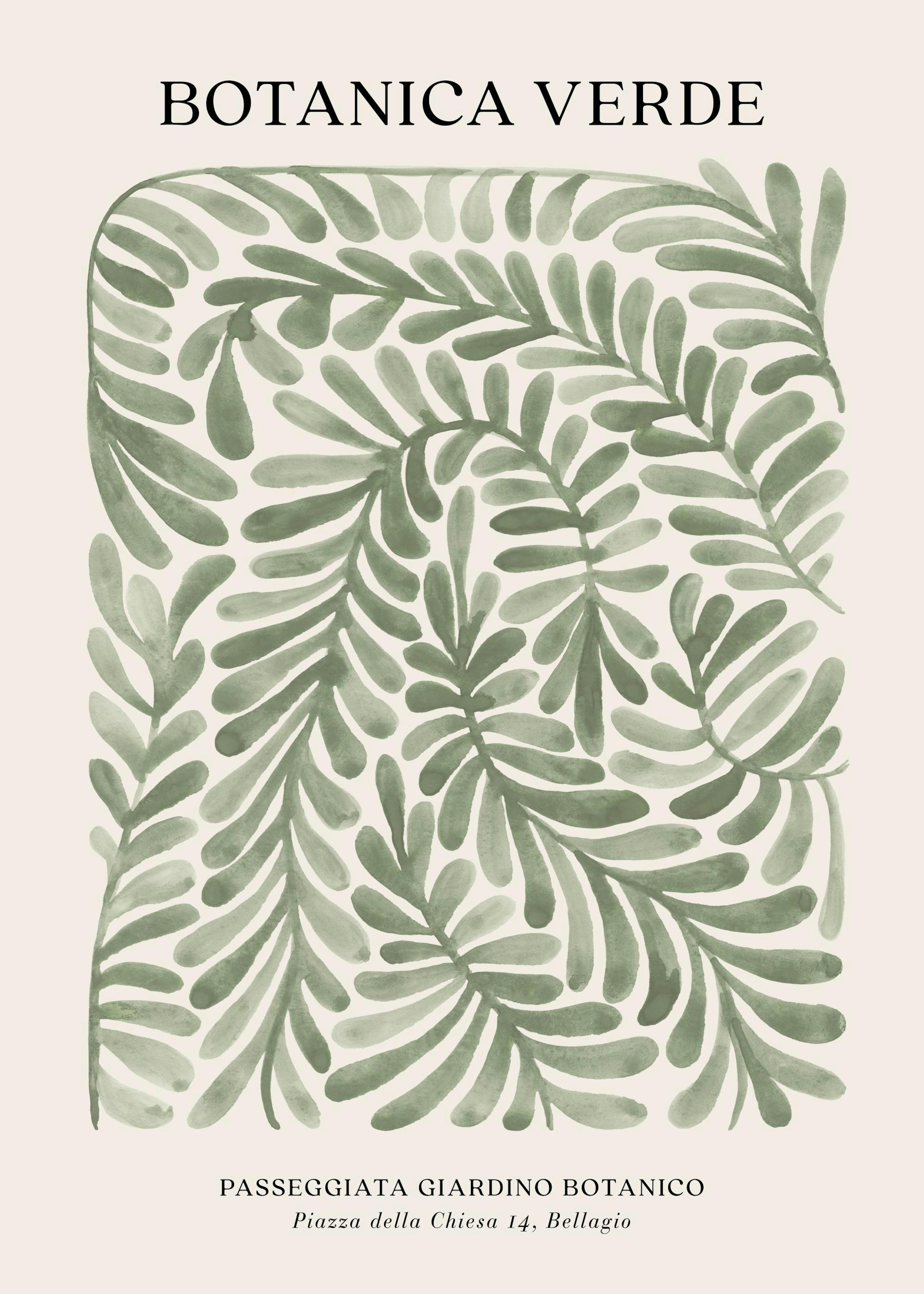 Botanica Verde Affiche 0