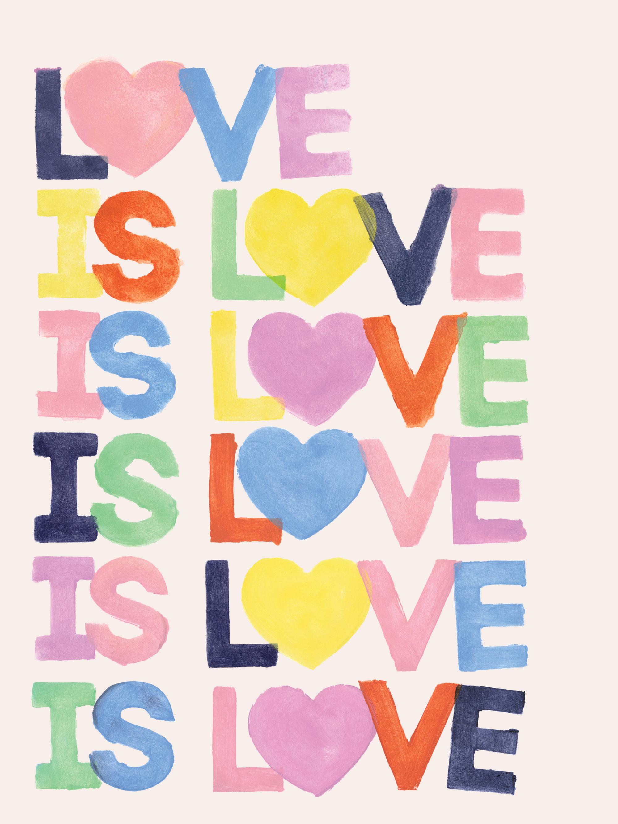 LEVI LOVE IS REAL 2023 コラージュアート Love is a Verb